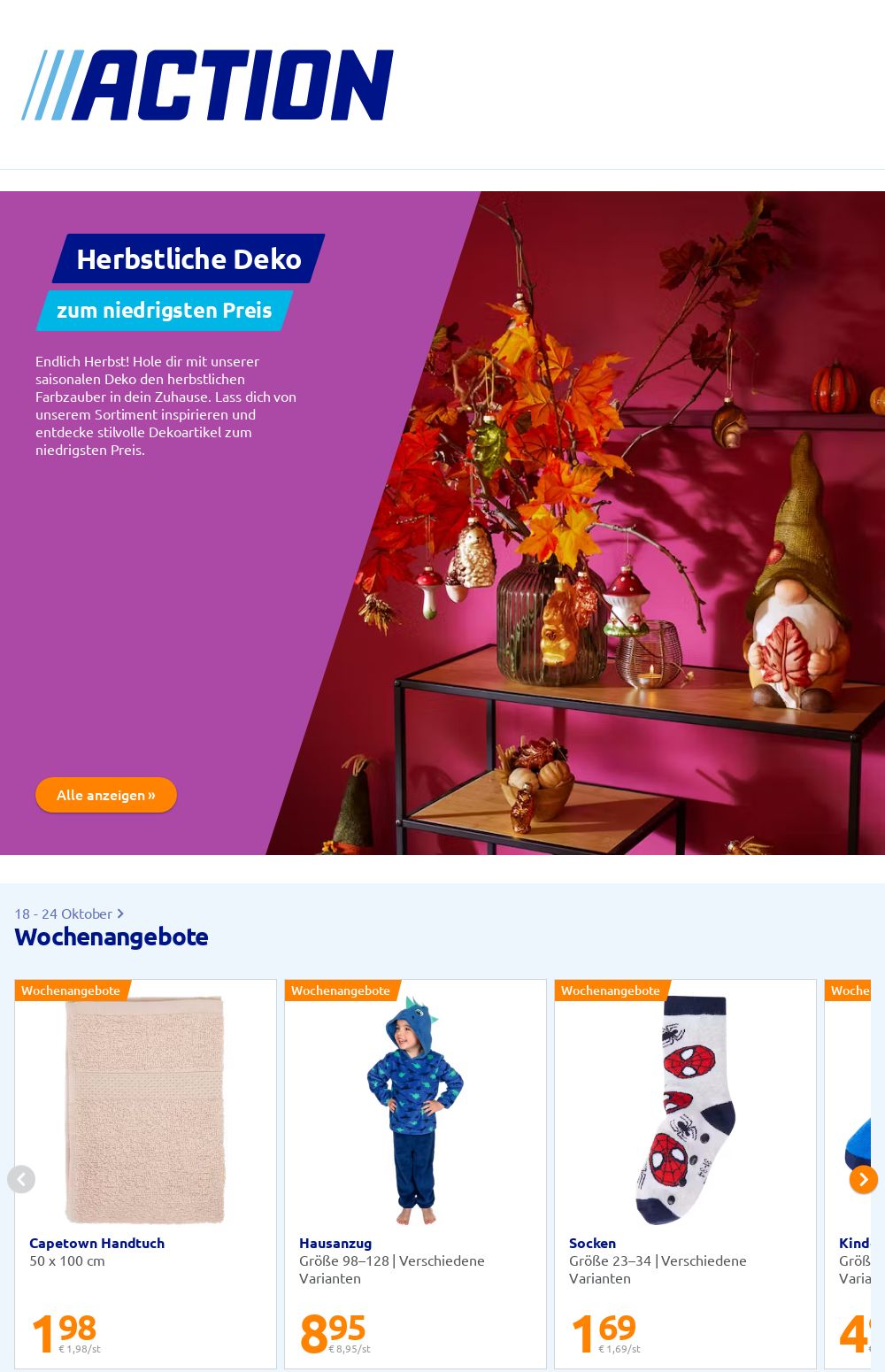 Prospekt Action 18.10.2023 - 24.10.2023
