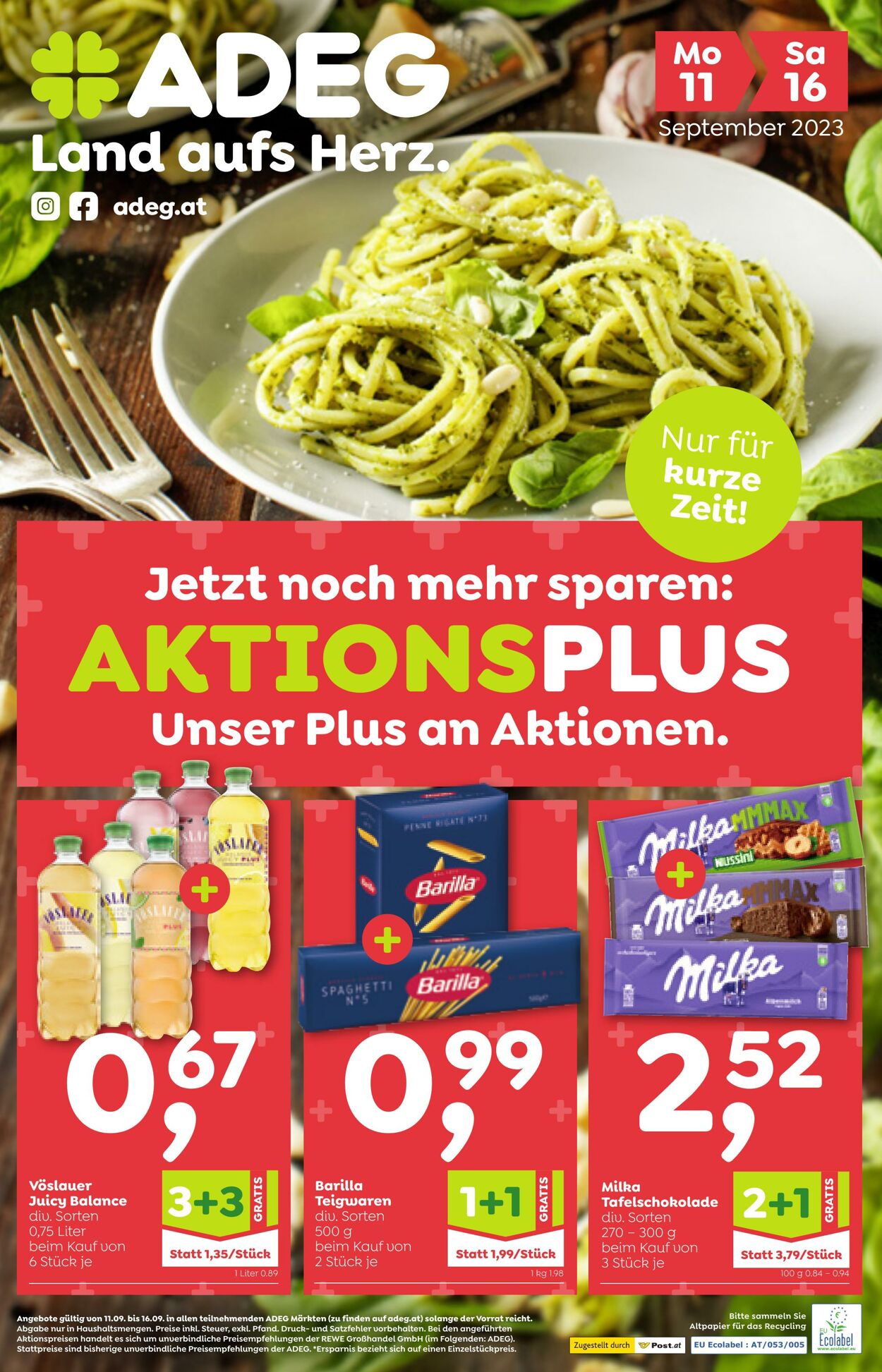 Prospekt Adeg 14.09.2023 - 16.09.2023