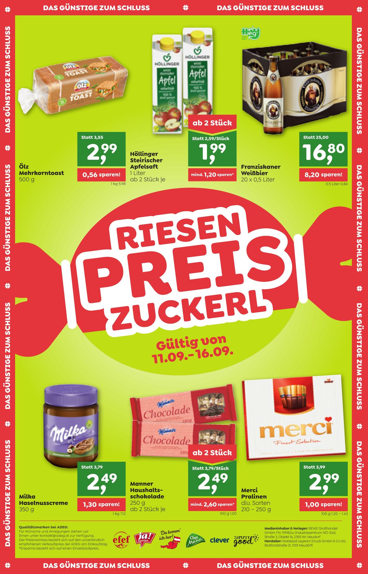 Prospekt Adeg 14.09.2023 - 16.09.2023