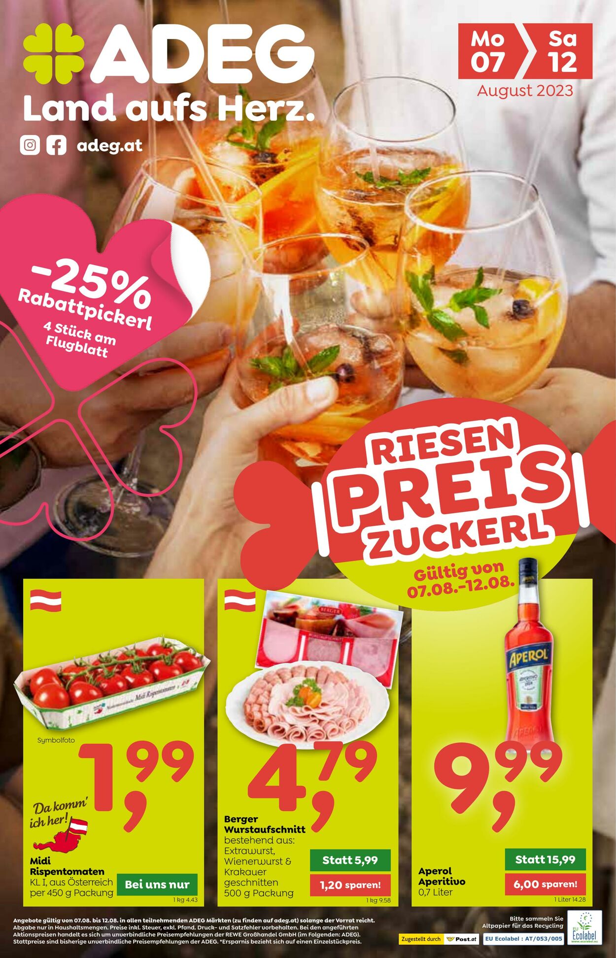 Prospekt Adeg 07.08.2023 - 12.08.2023