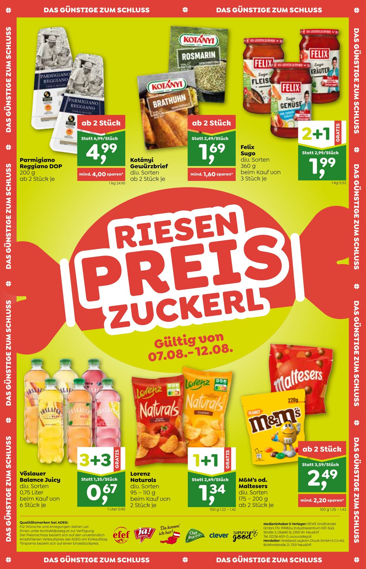 Prospekt Adeg 07.08.2023 - 12.08.2023