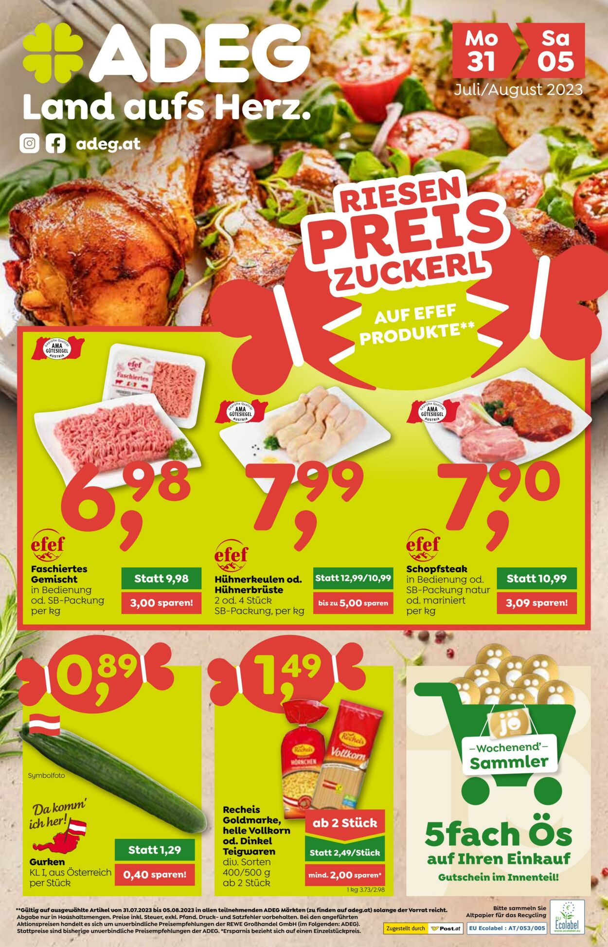 Prospekt Adeg 31.07.2023 - 05.08.2023