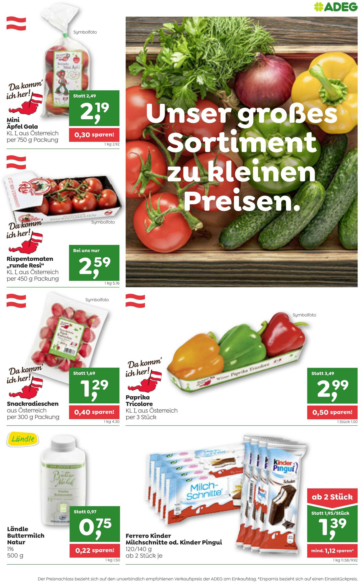 Prospekt Adeg 18.09.2023 - 23.09.2023