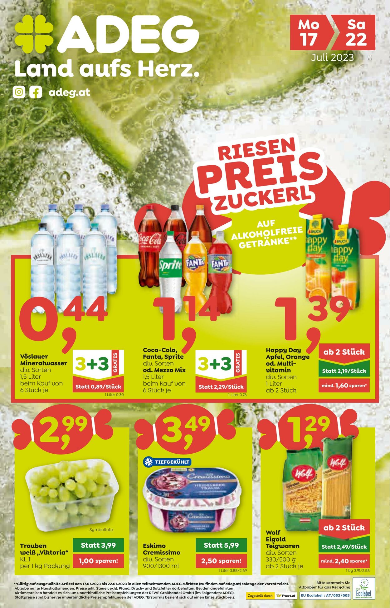 Prospekt Adeg 17.07.2023 - 22.07.2023