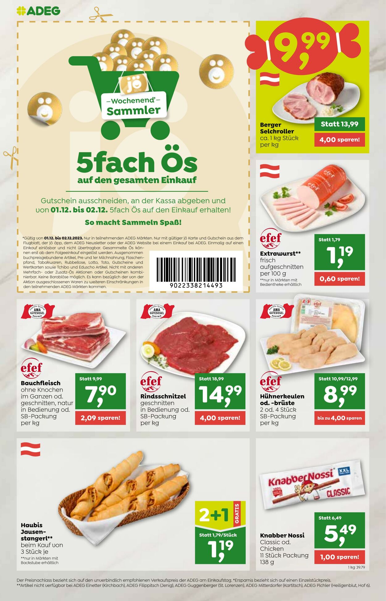 Prospekt Adeg 27.11.2023 - 02.12.2023