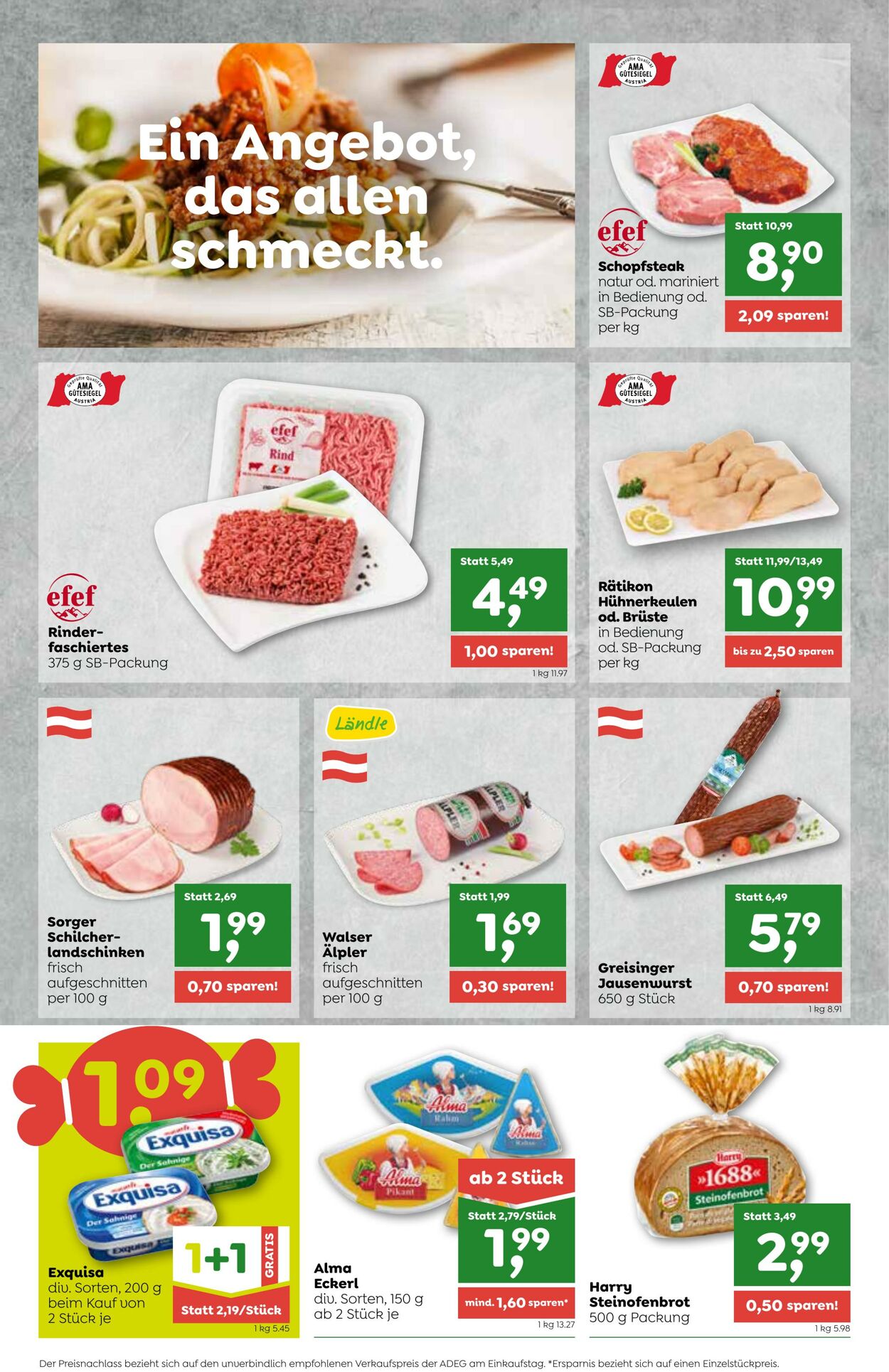 Prospekt Adeg 10.07.2023 - 15.07.2023