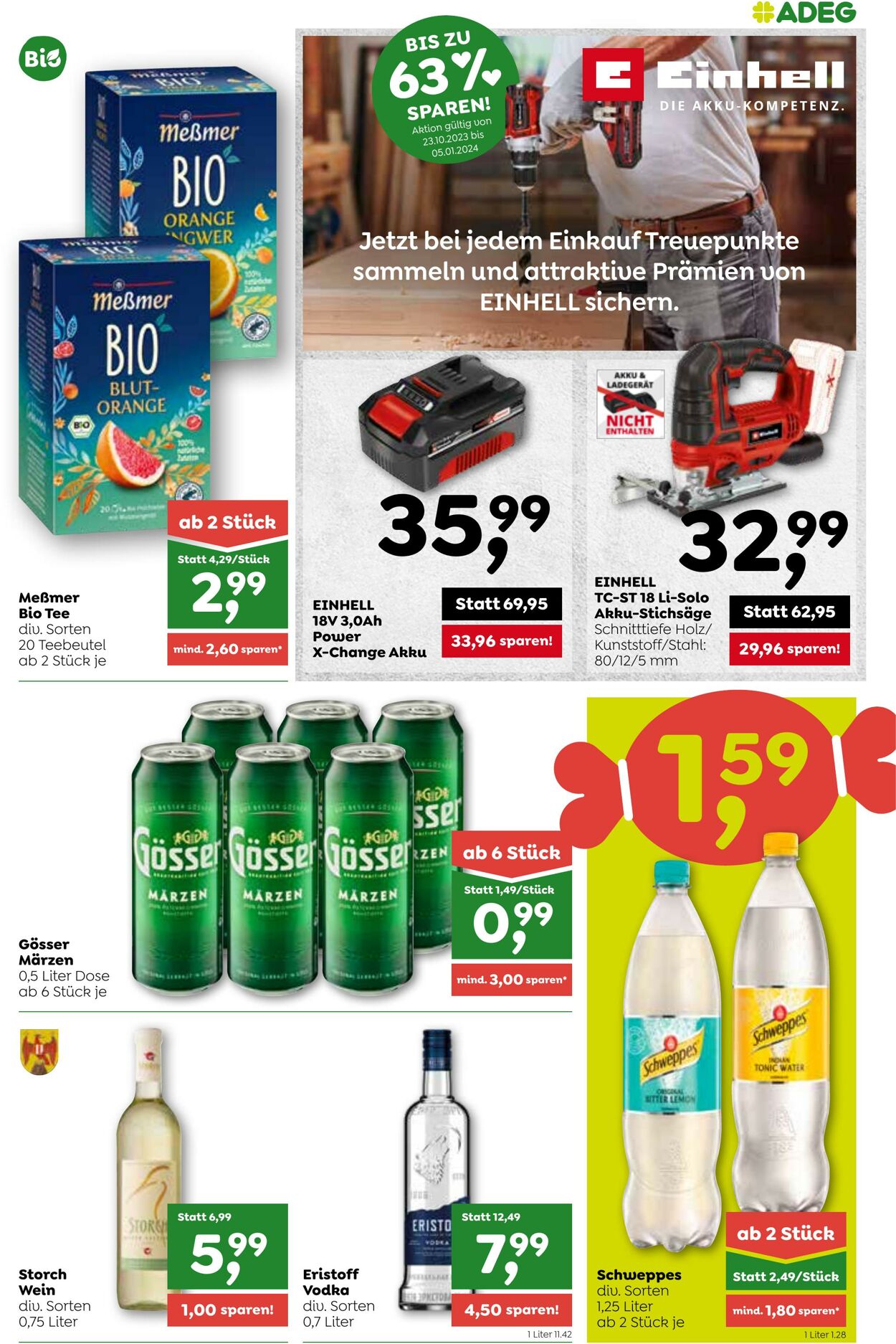 Prospekt Adeg 20.11.2023 - 25.11.2023