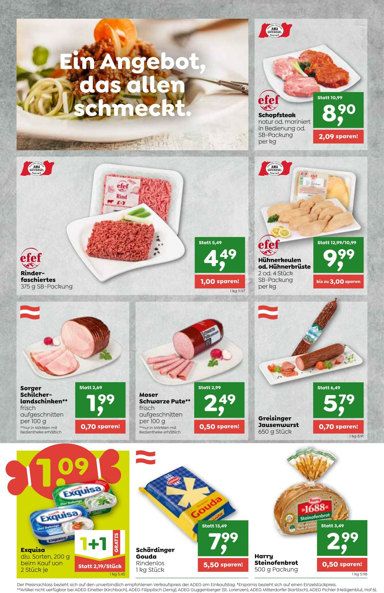 Prospekt Adeg 10.07.2023 - 15.07.2023
