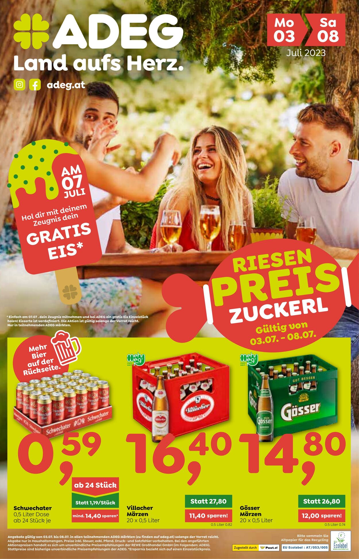 Prospekt Adeg 03.07.2023 - 08.07.2023