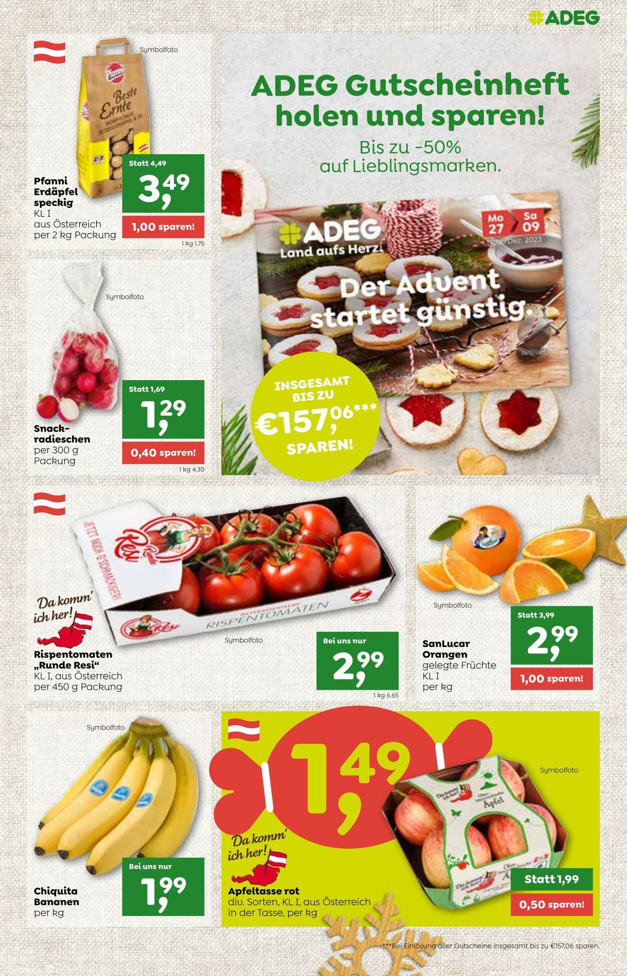 Prospekt Adeg 04.12.2023 - 09.12.2023