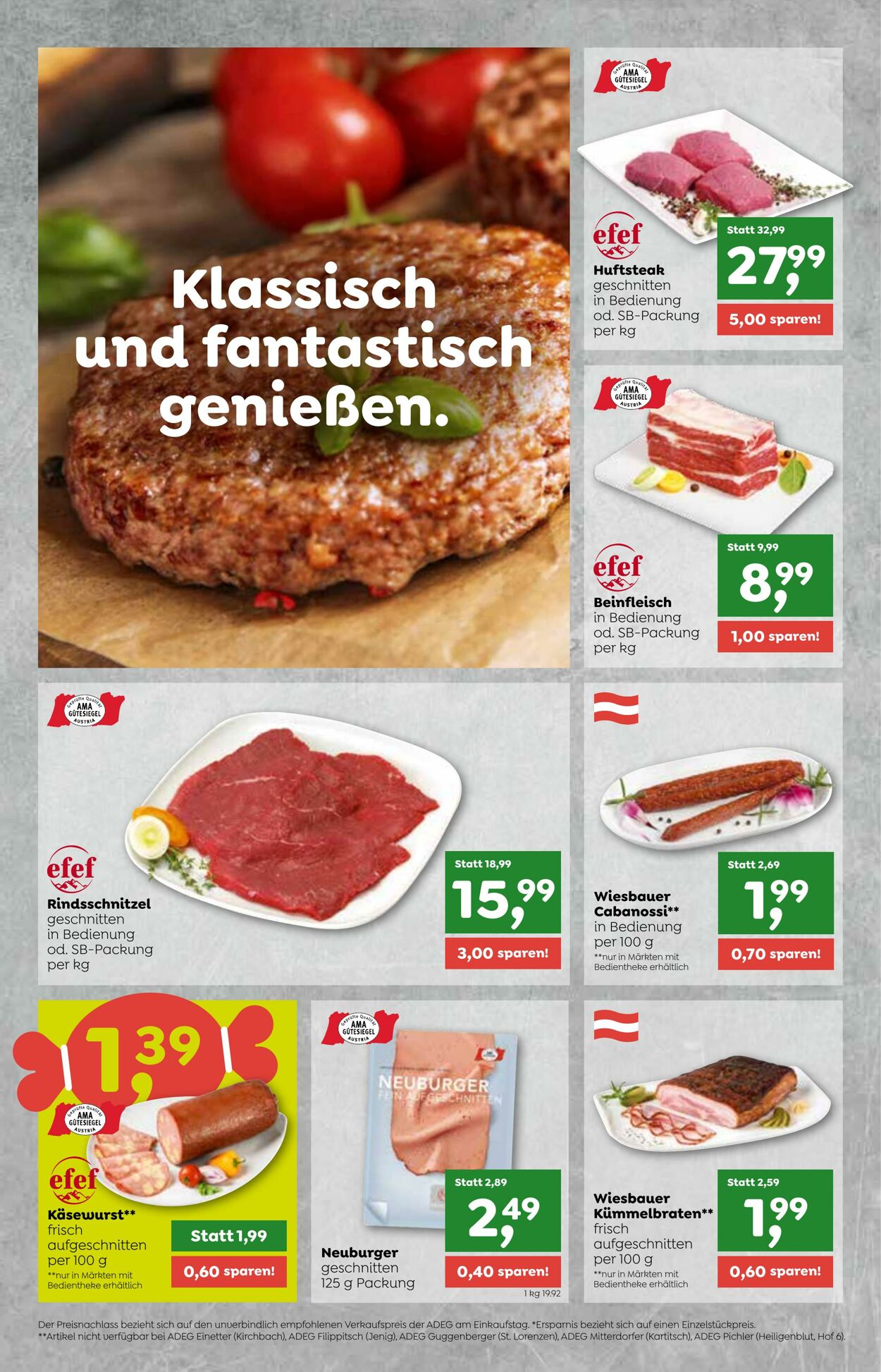 Prospekt Adeg 25.09.2023 - 30.09.2023