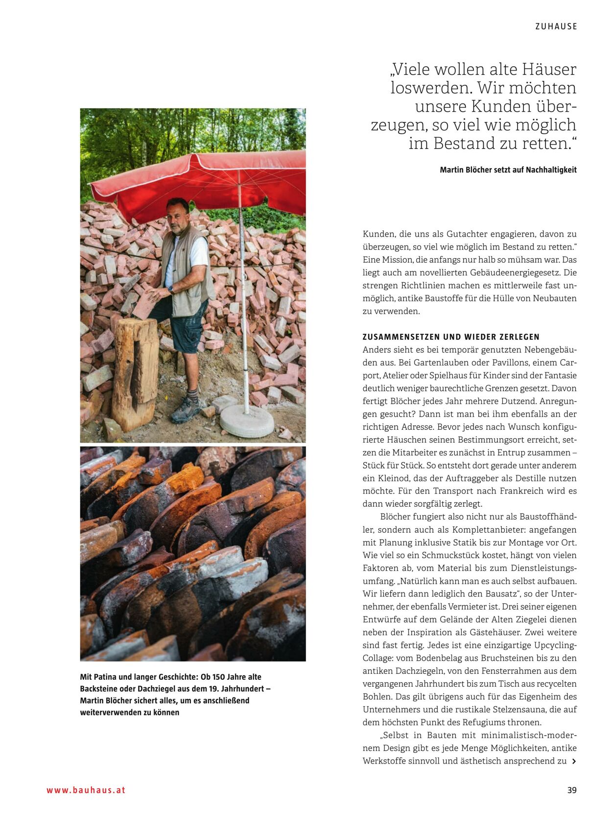 Prospekt Bauhaus 01.01.2023 - 31.03.2023