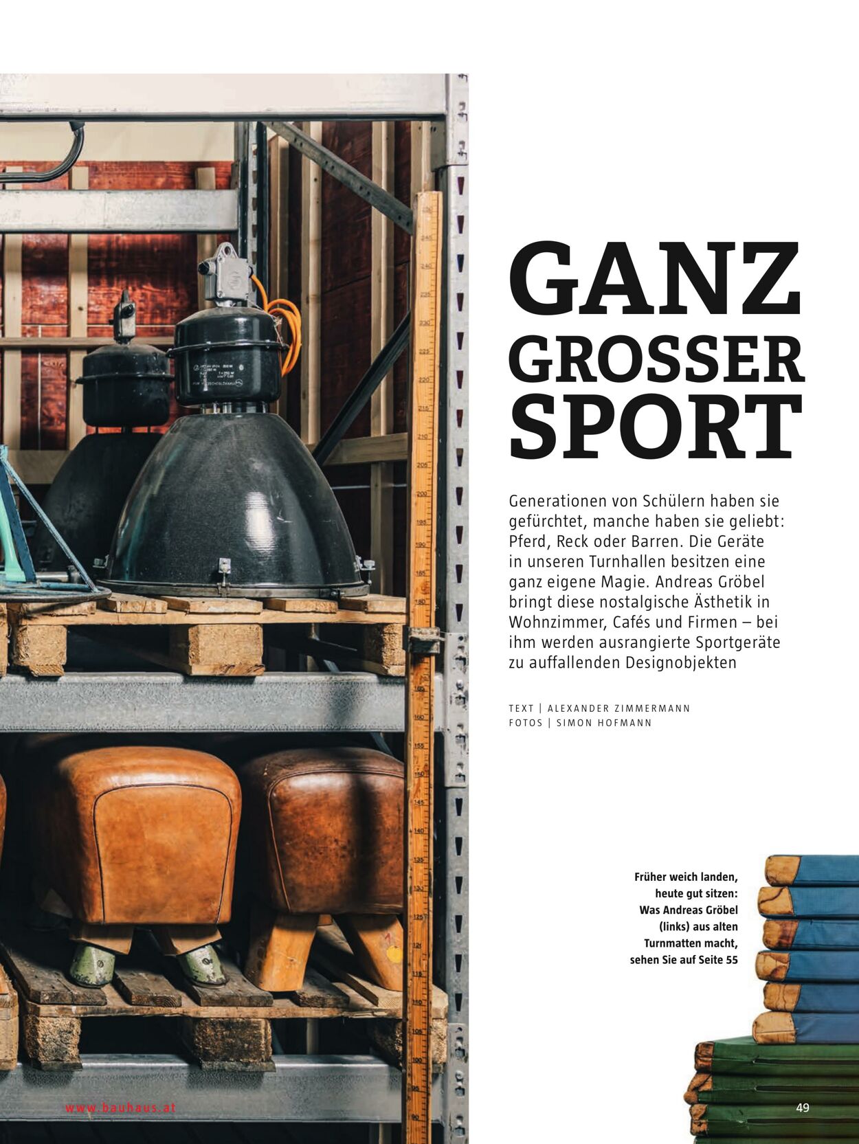 Prospekt Bauhaus 01.01.2023 - 31.03.2023