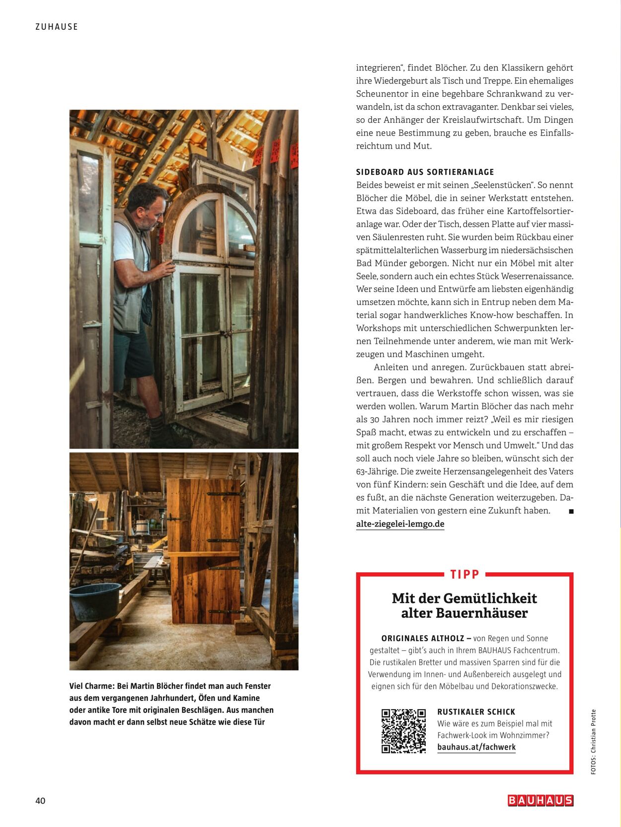 Prospekt Bauhaus 01.01.2023 - 31.03.2023