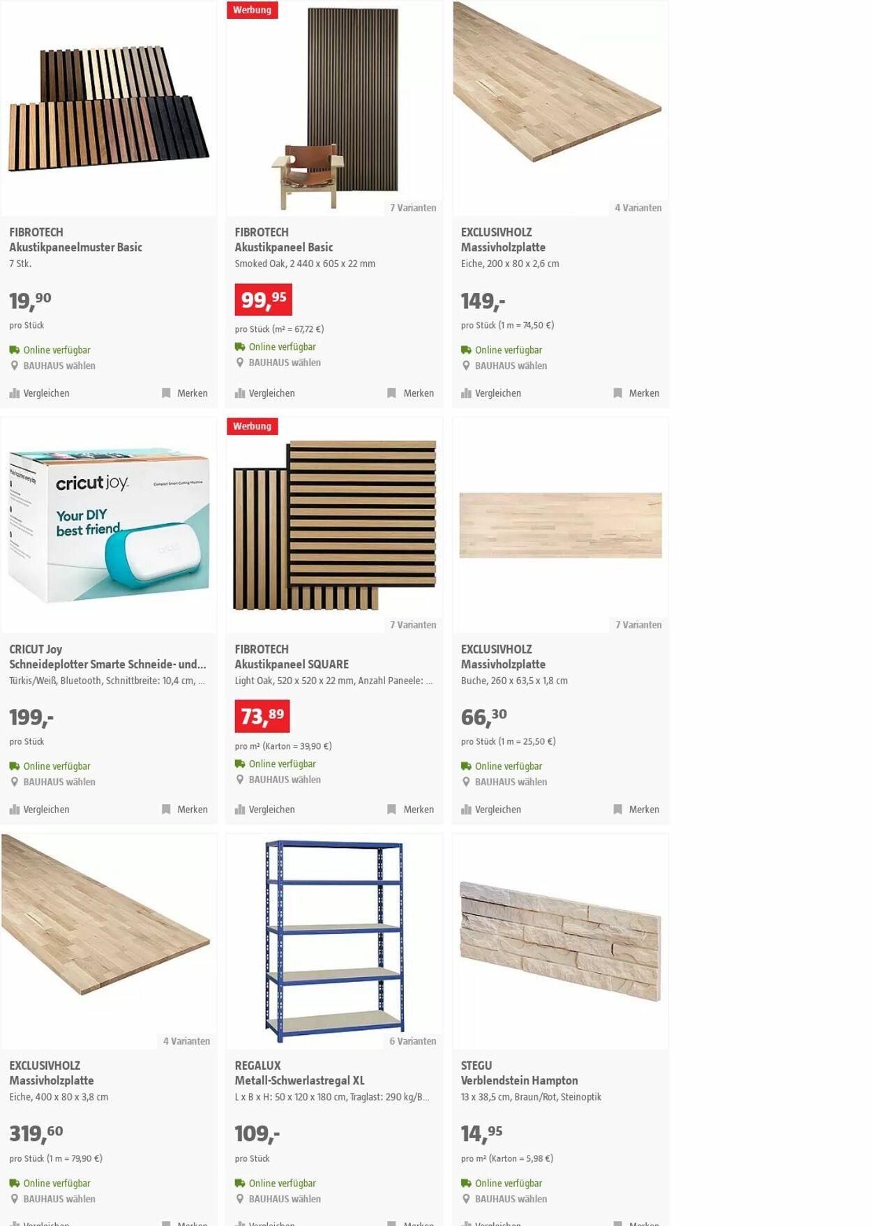 Prospekt Bauhaus 06.12.2023 - 19.12.2023