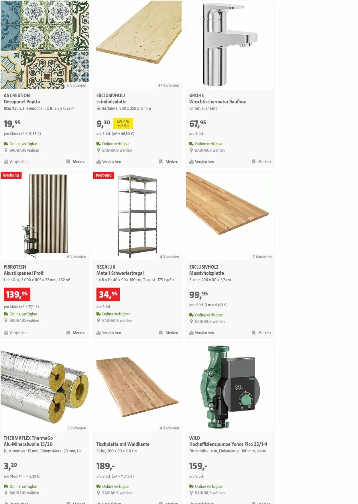 Prospekt Bauhaus 06.12.2023 - 19.12.2023