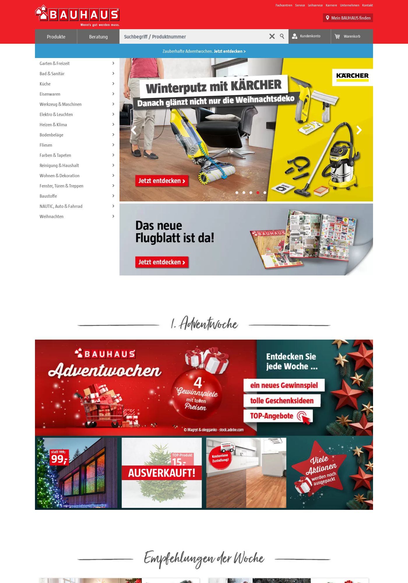 Prospekt Bauhaus 06.12.2023 - 19.12.2023
