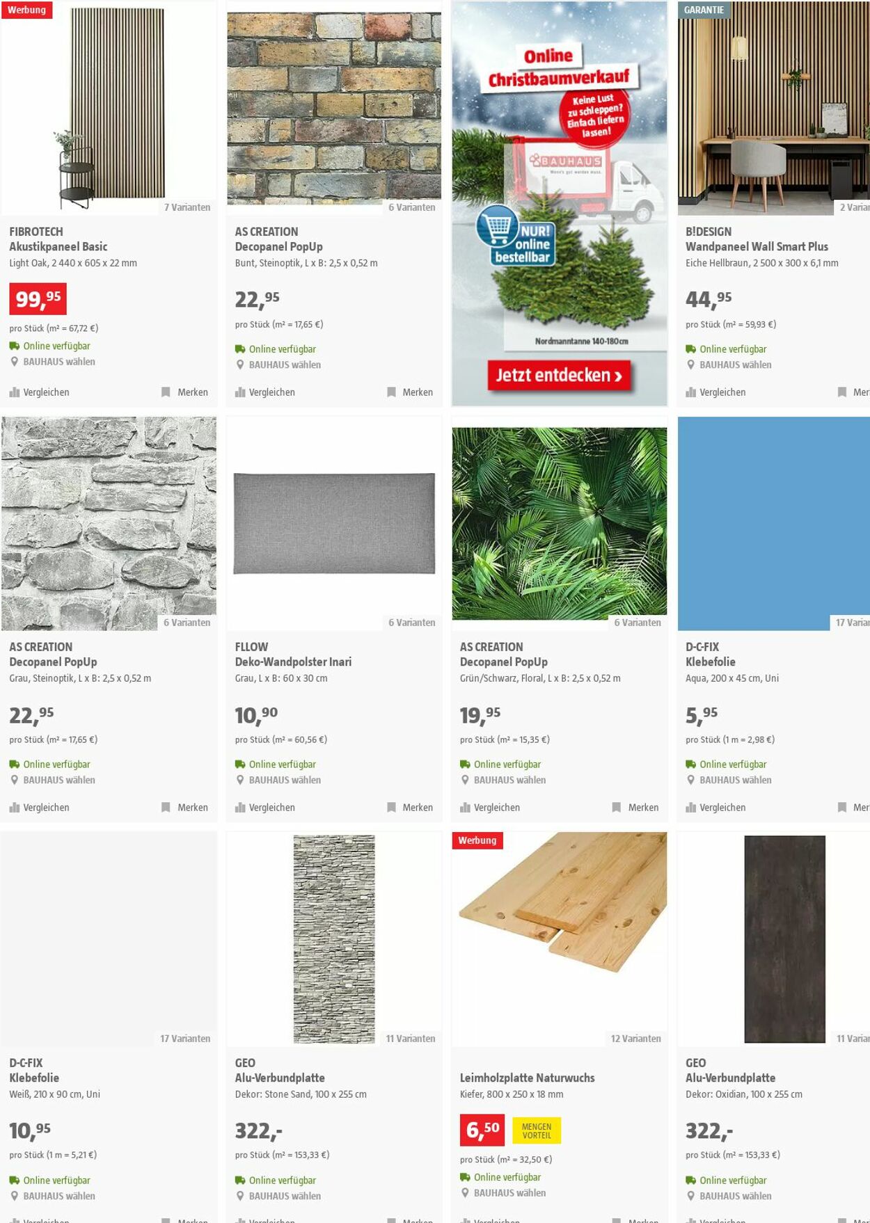 Prospekt Bauhaus 06.12.2023 - 19.12.2023