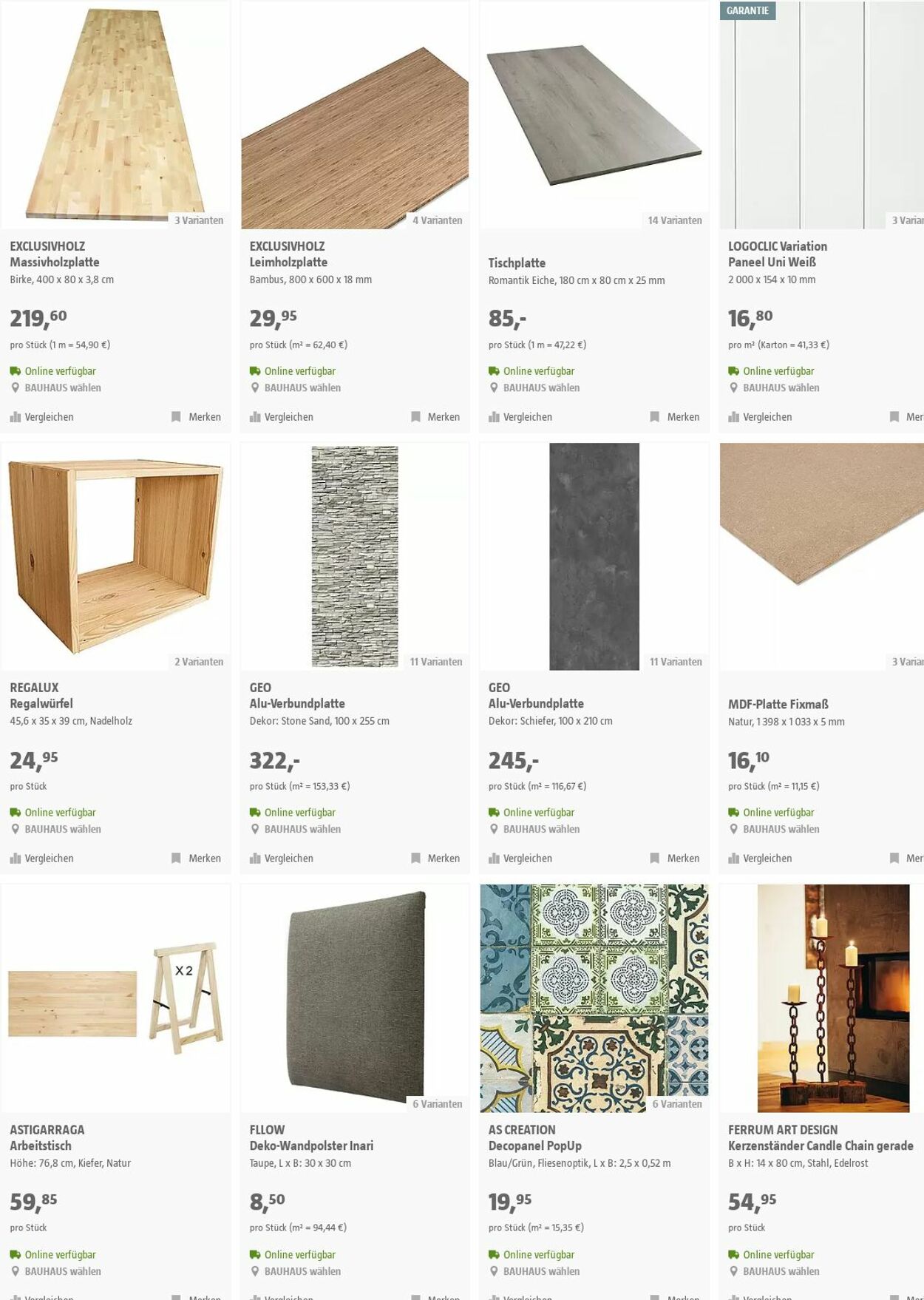 Prospekt Bauhaus 11.10.2023 - 24.10.2023