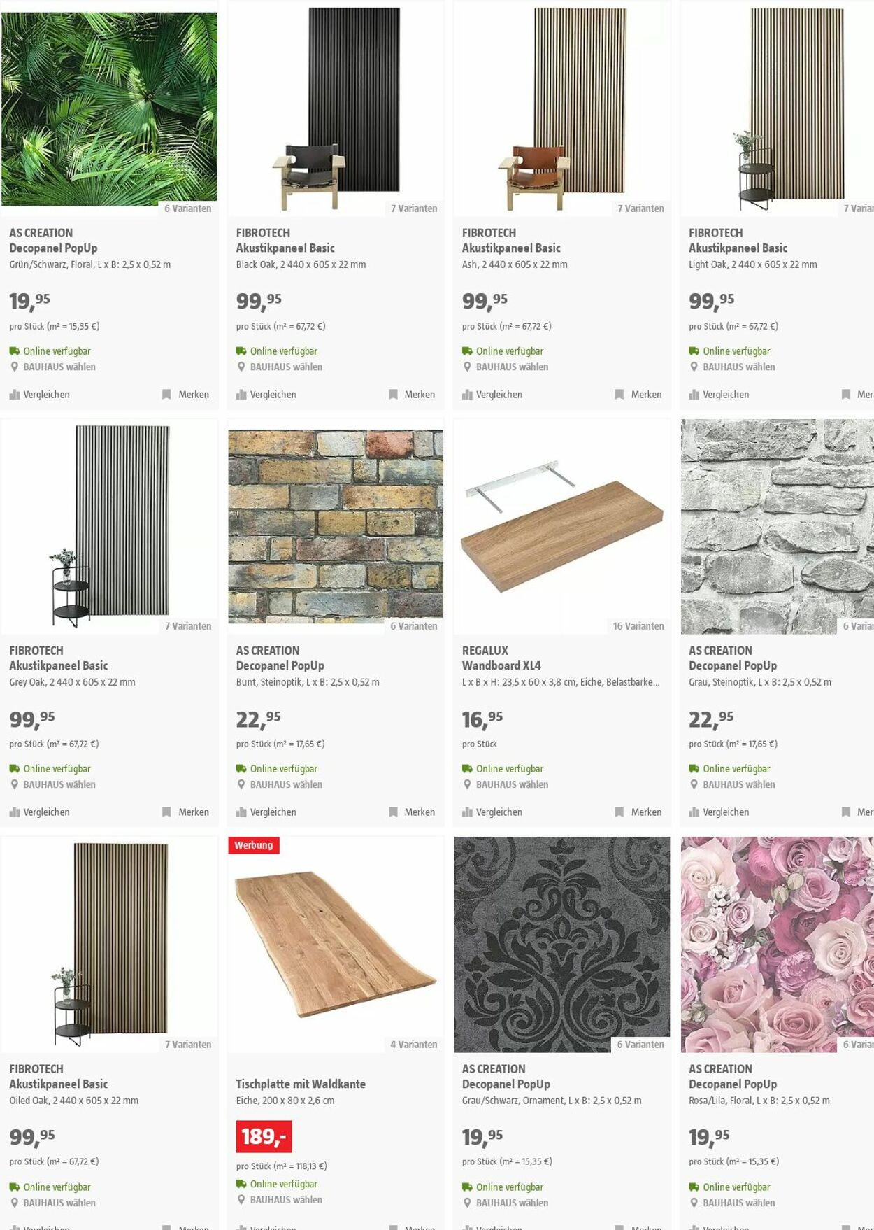 Prospekt Bauhaus 11.10.2023 - 24.10.2023