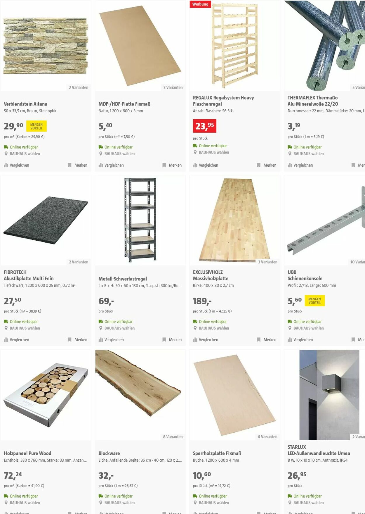 Prospekt Bauhaus 11.10.2023 - 24.10.2023