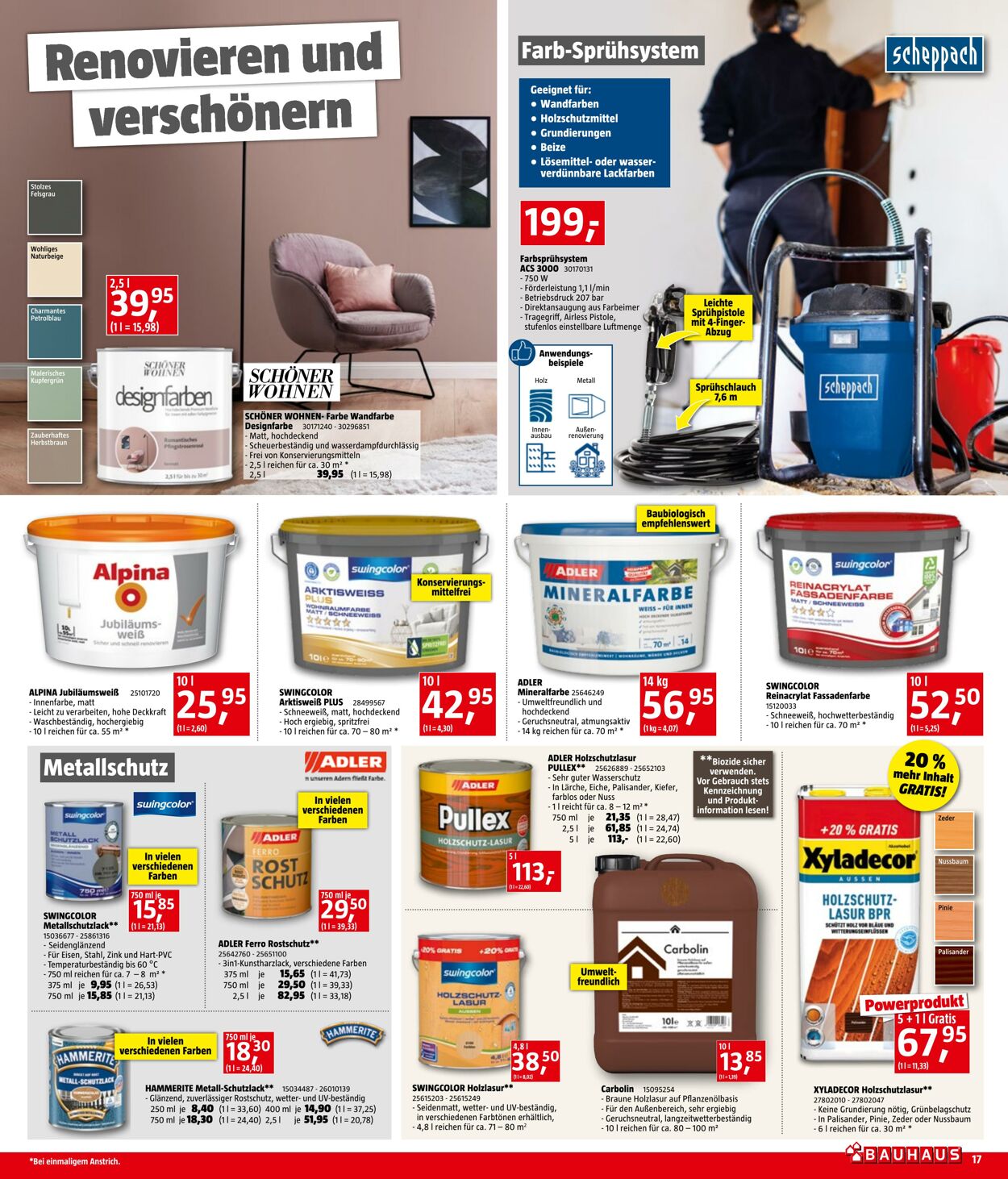 Prospekt Bauhaus 01.04.2023 - 30.04.2023