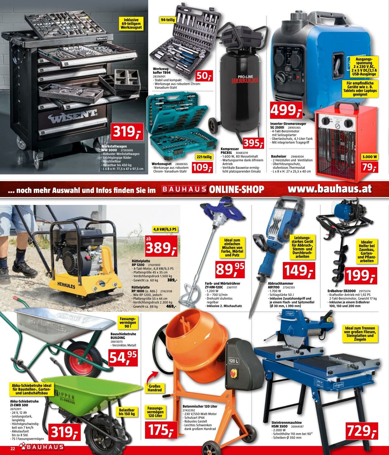 Prospekt Bauhaus 01.04.2023 - 30.04.2023