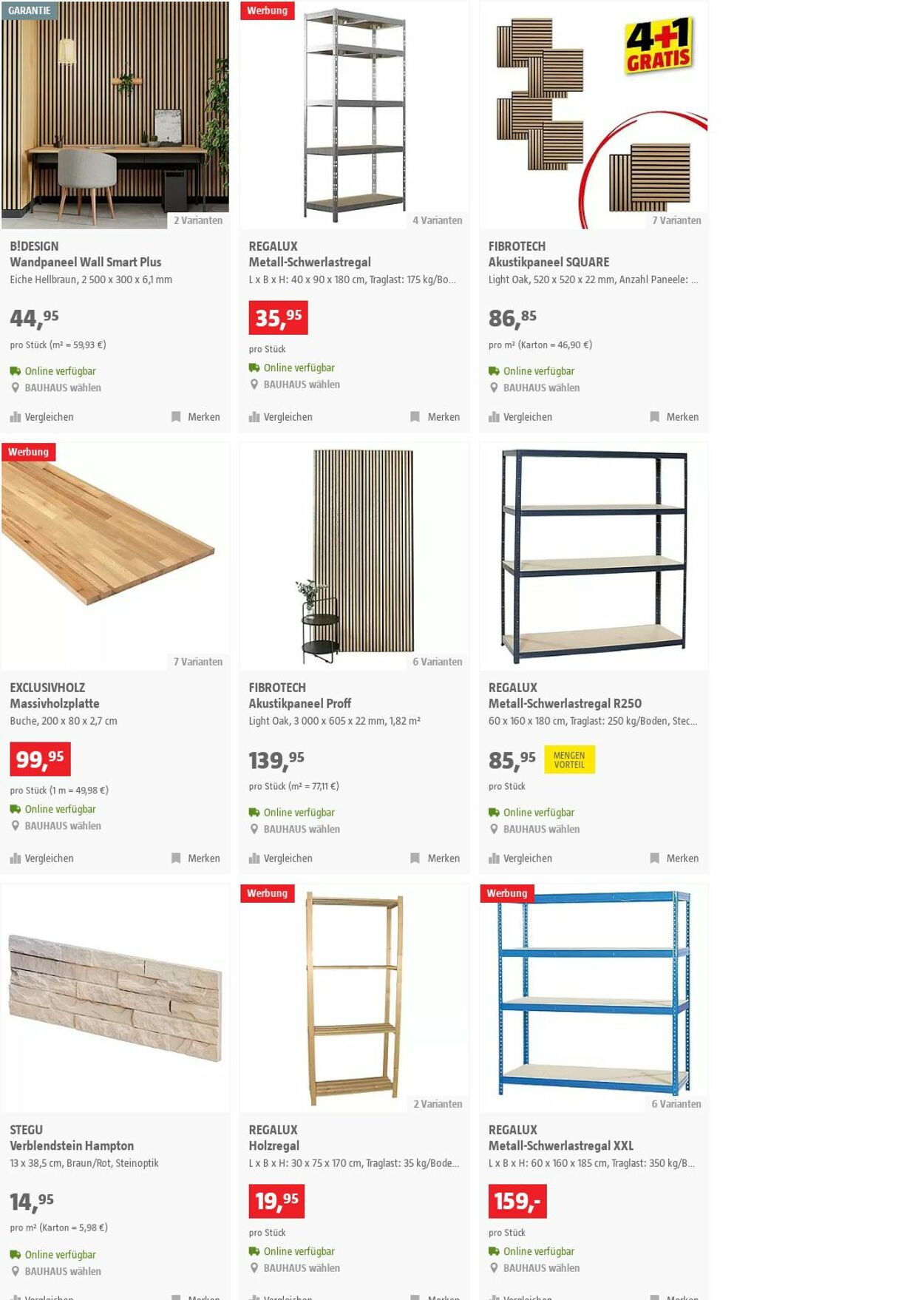 Prospekt Bauhaus 18.10.2023 - 31.10.2023