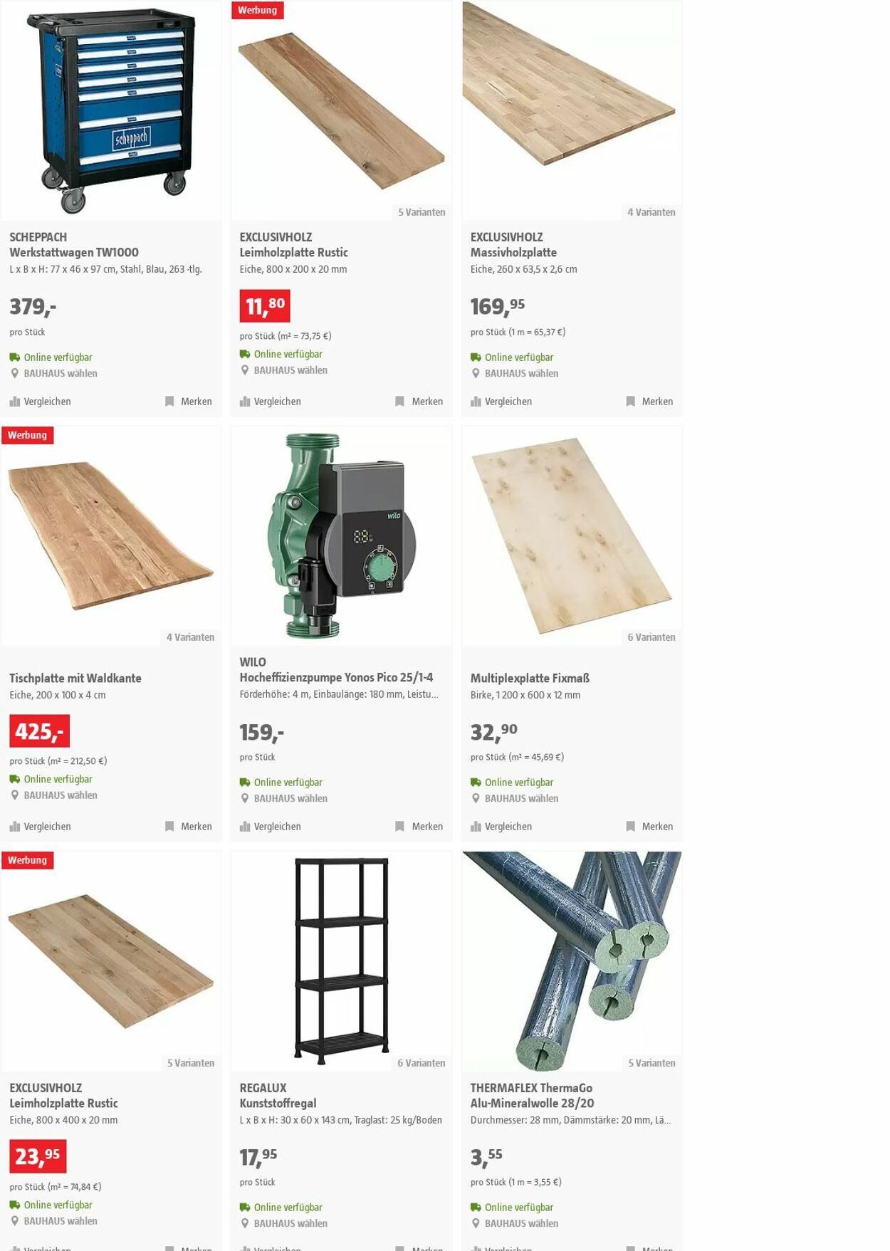 Prospekt Bauhaus 18.10.2023 - 31.10.2023