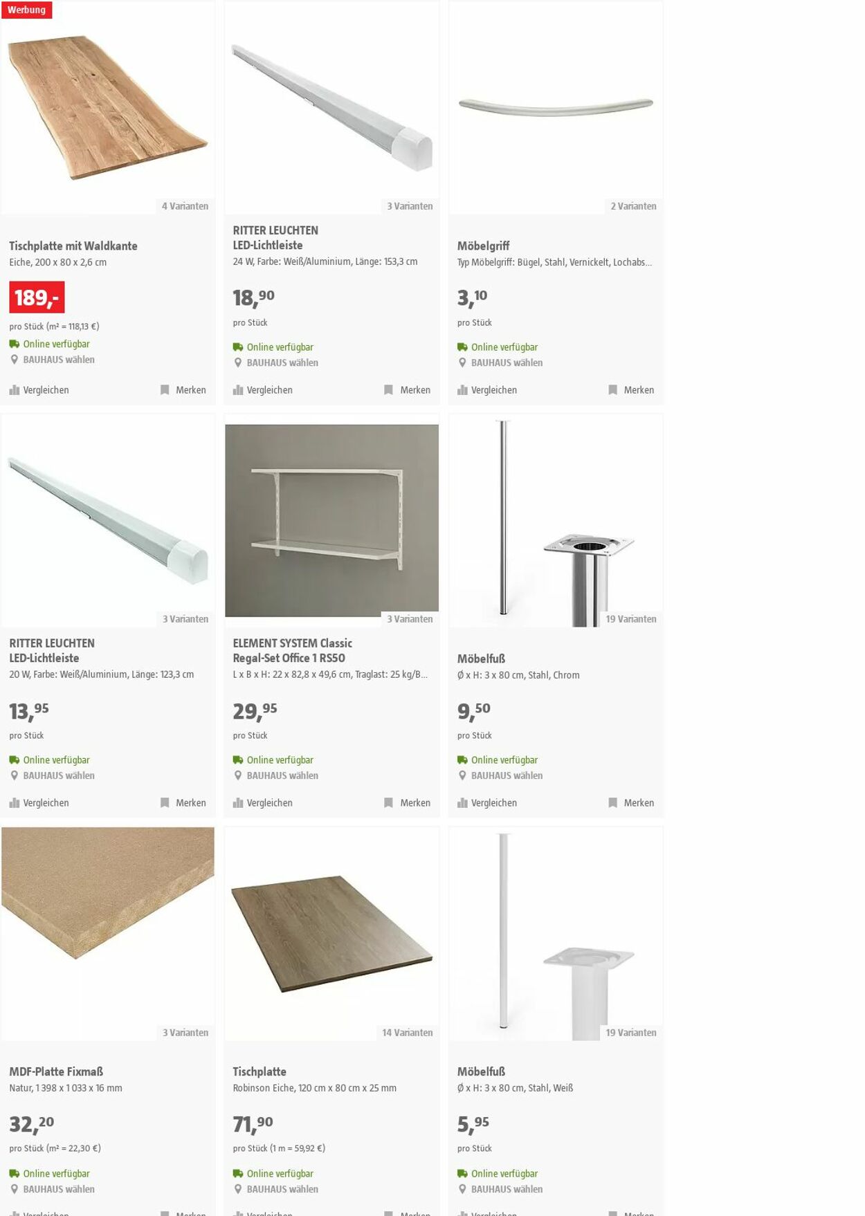 Prospekt Bauhaus 18.10.2023 - 31.10.2023