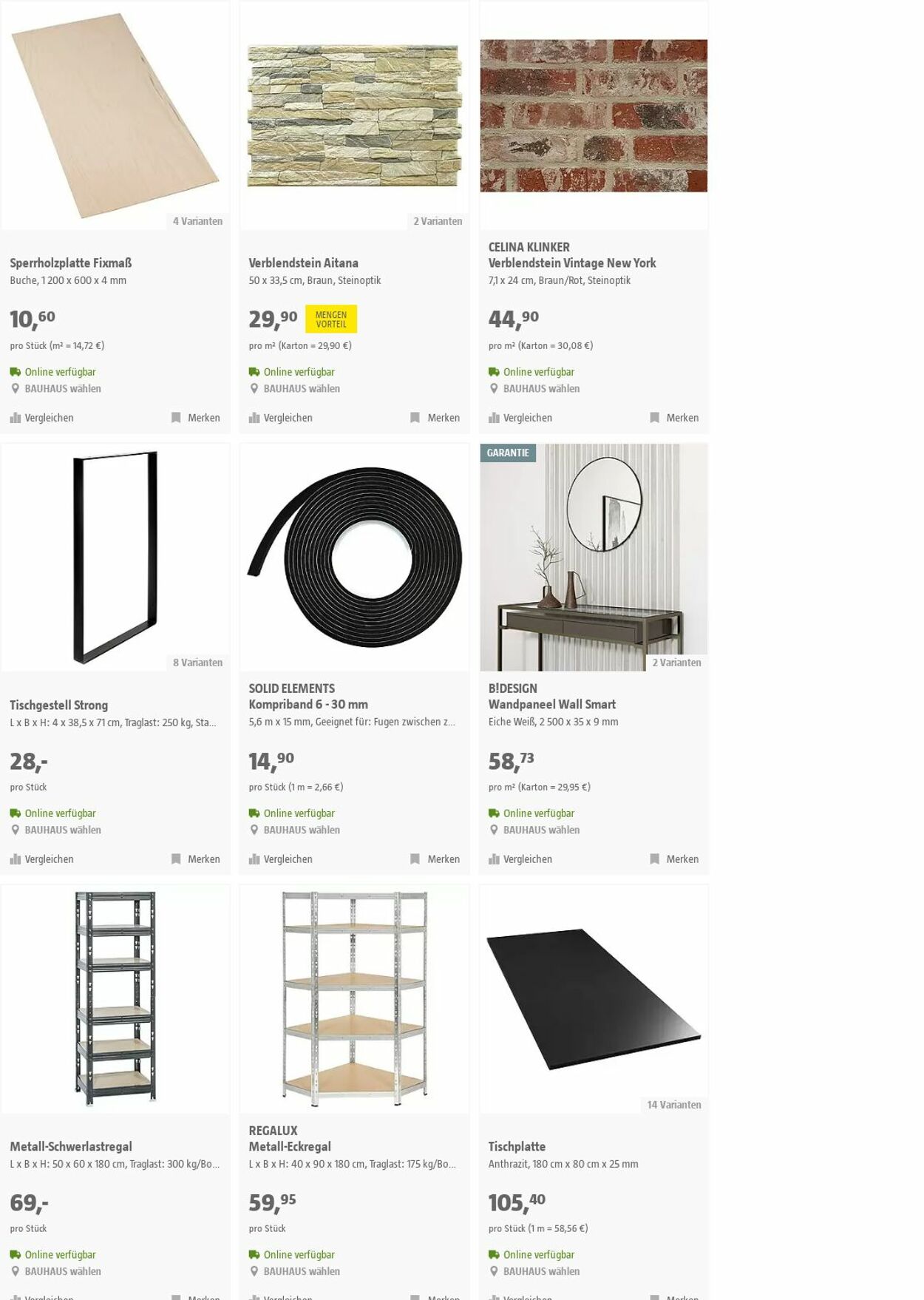 Prospekt Bauhaus 18.10.2023 - 31.10.2023