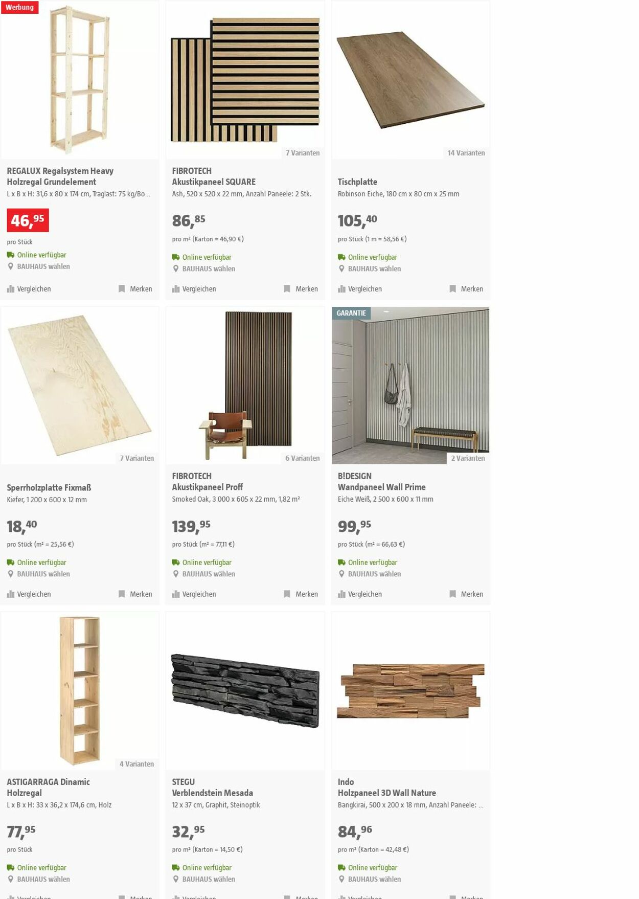 Prospekt Bauhaus 18.10.2023 - 31.10.2023