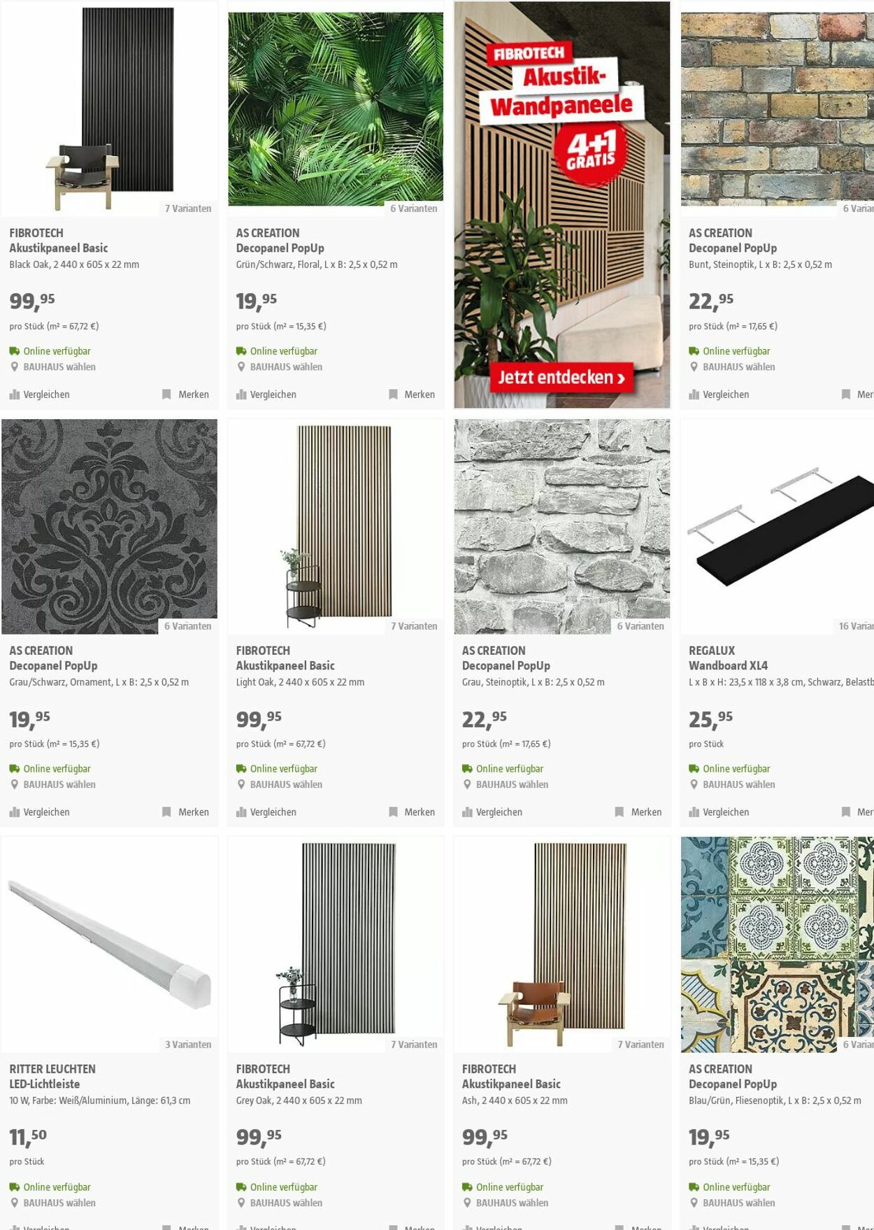 Prospekt Bauhaus 18.10.2023 - 31.10.2023