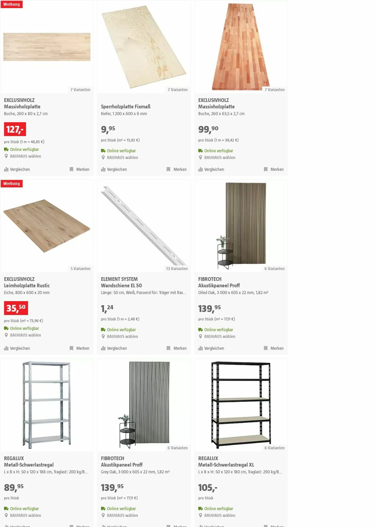 Prospekt Bauhaus 18.10.2023 - 31.10.2023