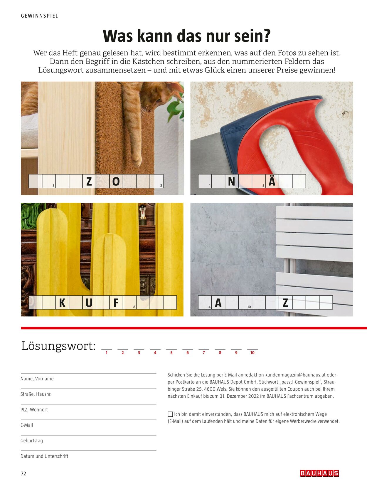 Prospekt Bauhaus 24.10.2022 - 31.12.2022