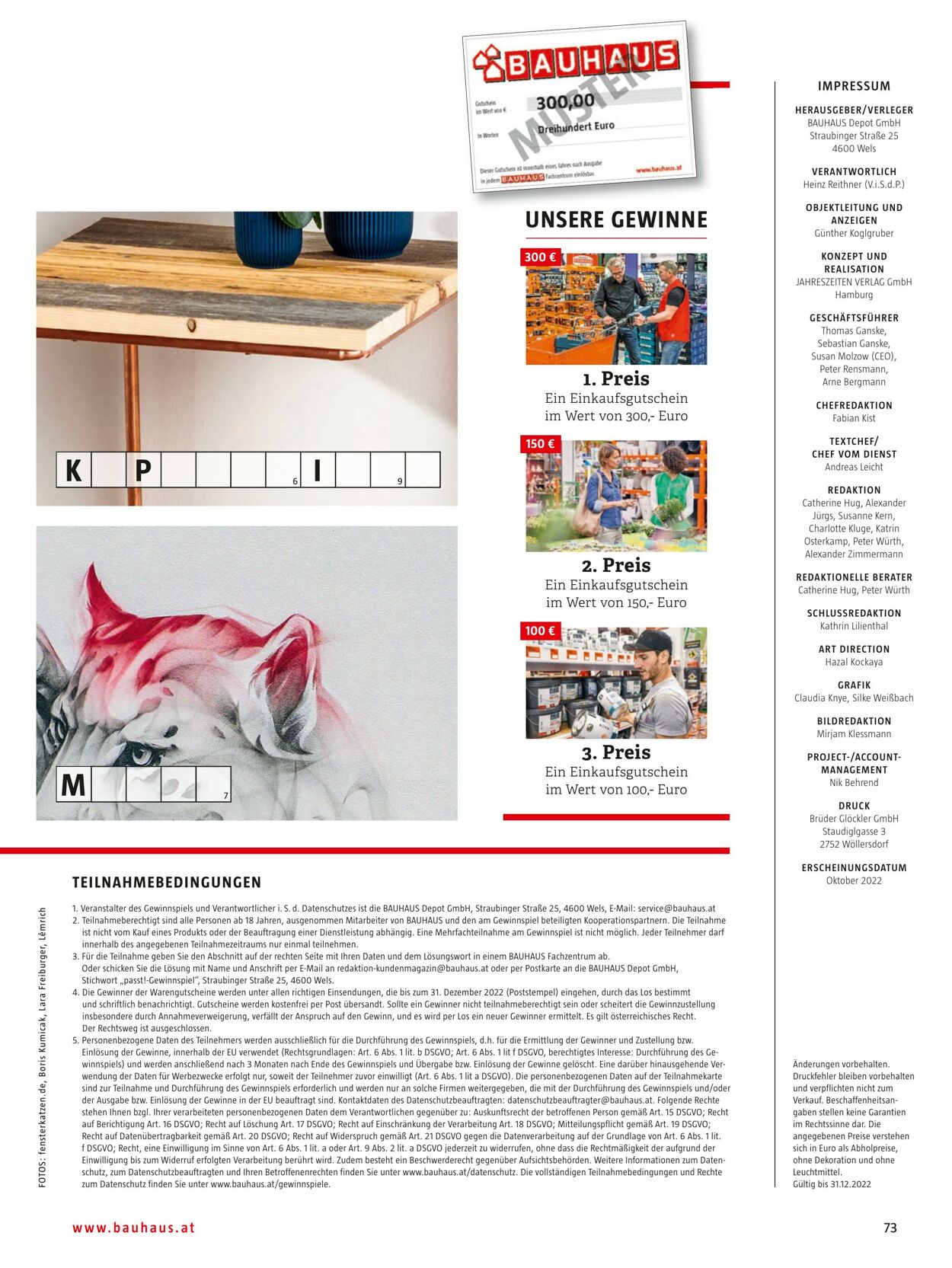 Prospekt Bauhaus 24.10.2022 - 31.12.2022
