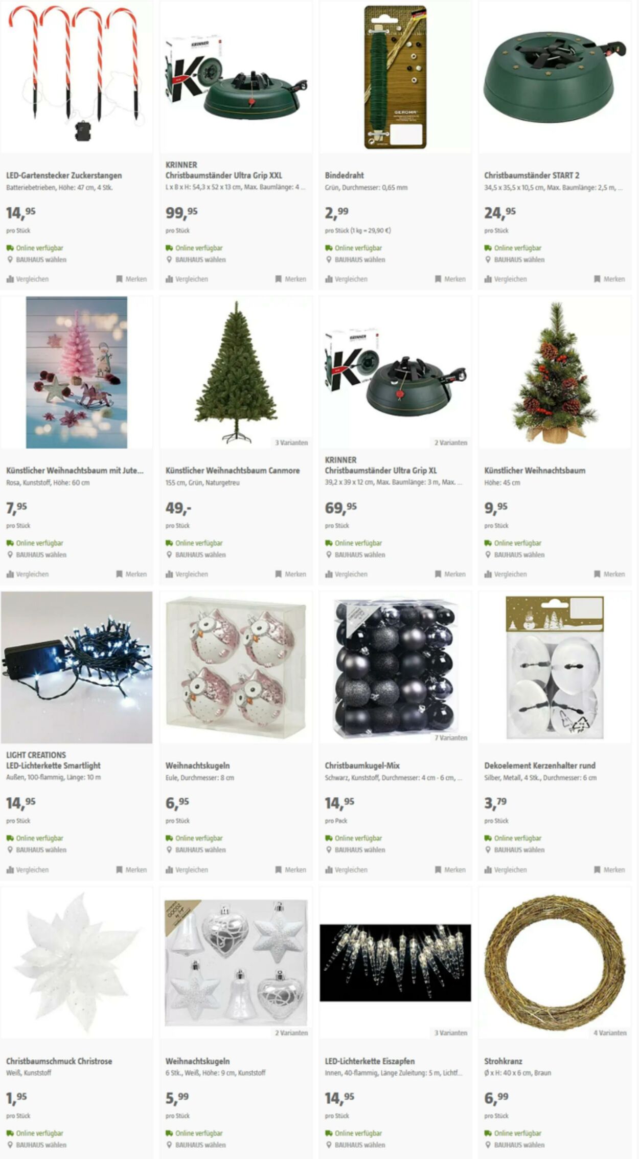 Prospekt Bauhaus 30.11.2022 - 13.12.2022