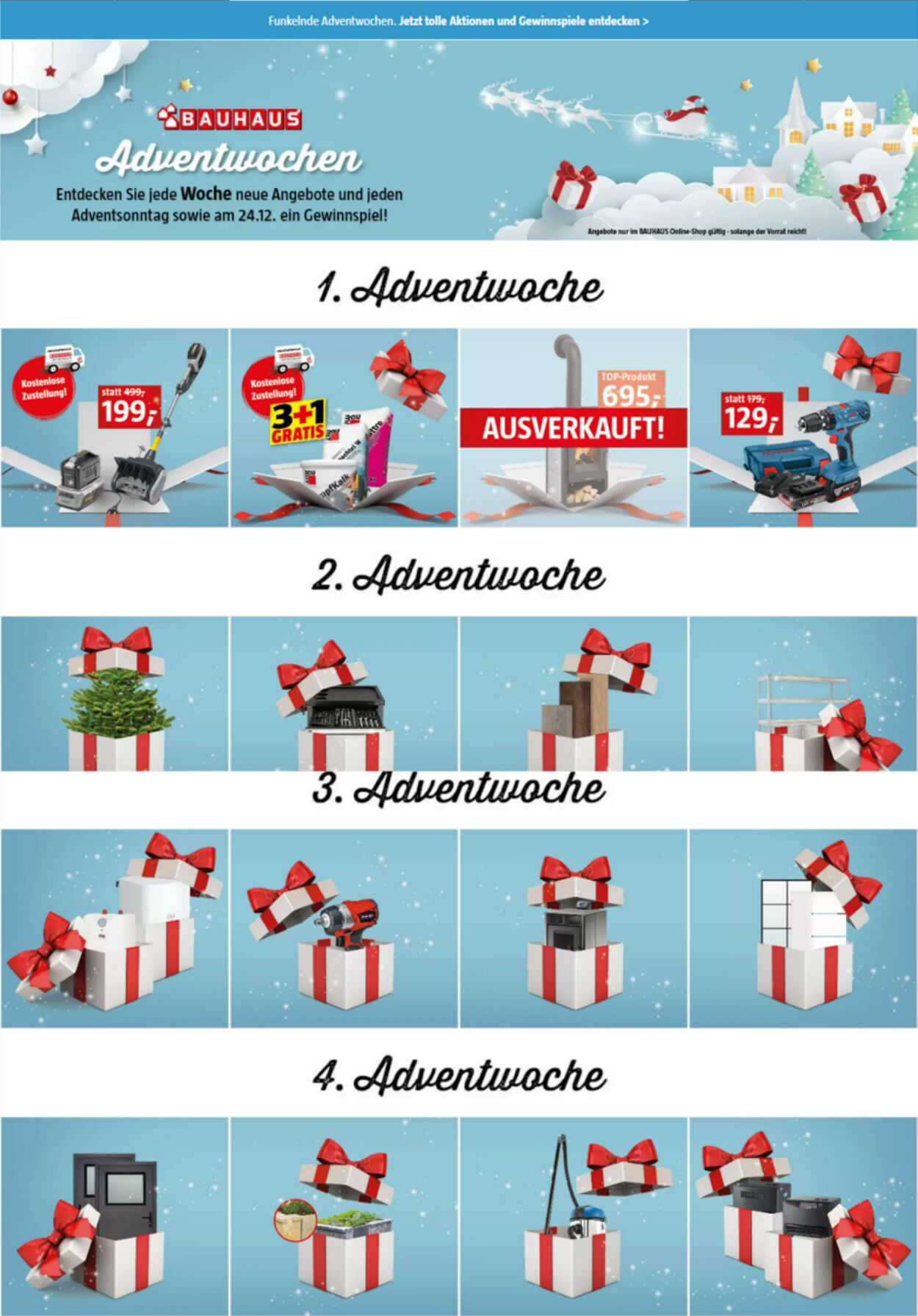 Prospekt Bauhaus 30.11.2022 - 13.12.2022