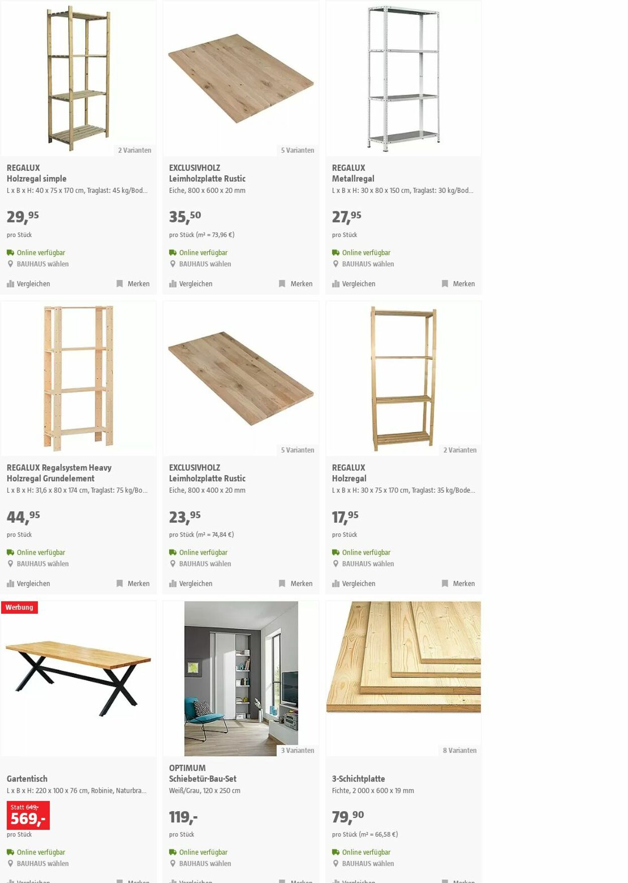 Prospekt Bauhaus 19.07.2023 - 01.08.2023