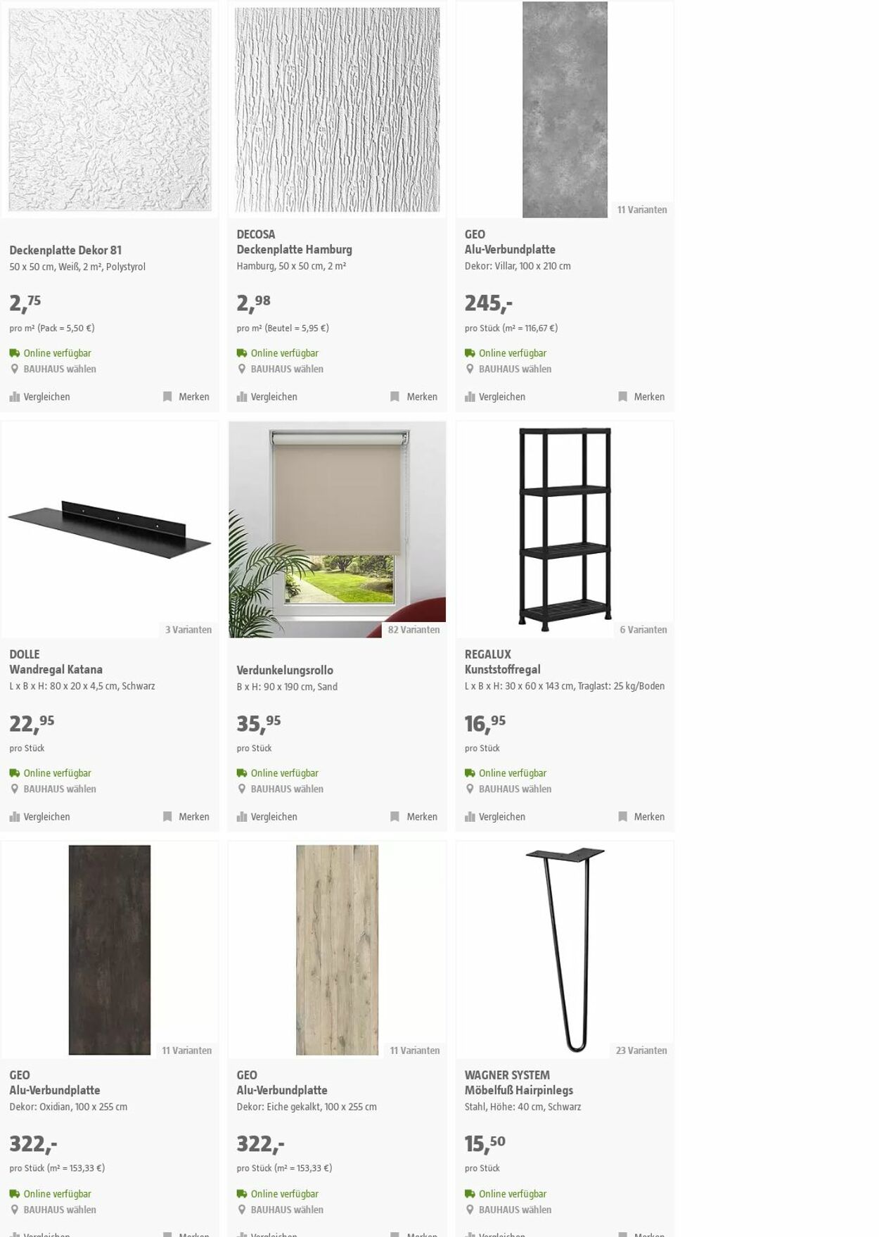 Prospekt Bauhaus 09.08.2023 - 22.08.2023