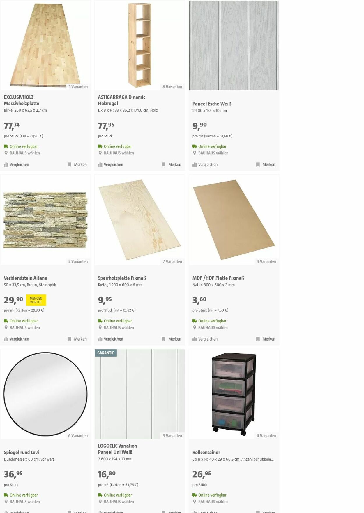 Prospekt Bauhaus 09.08.2023 - 22.08.2023