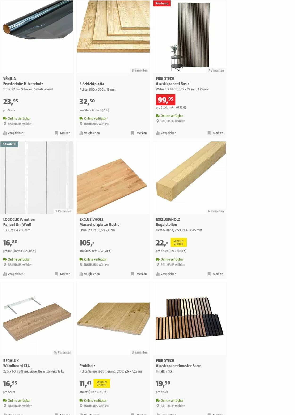 Prospekt Bauhaus 02.08.2023 - 15.08.2023