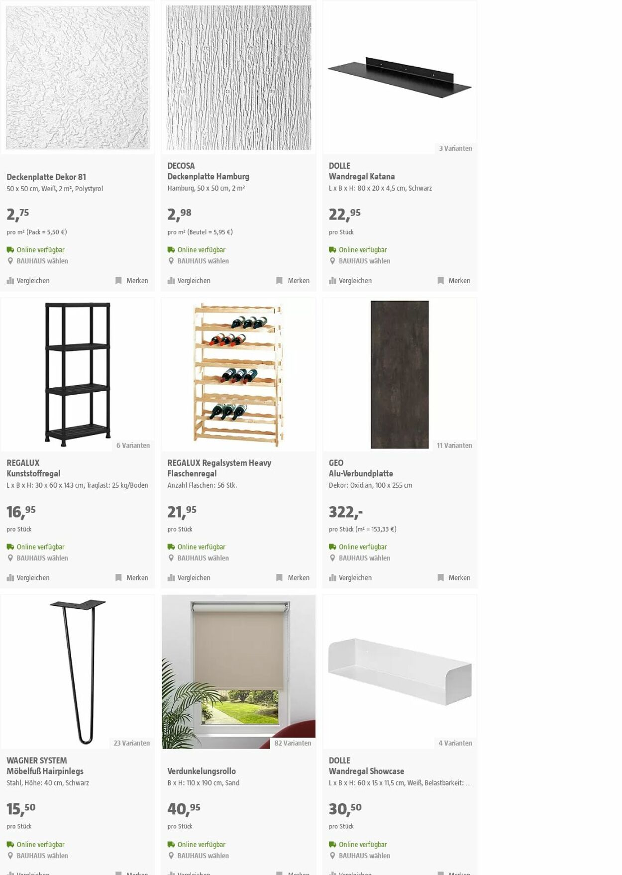 Prospekt Bauhaus 02.08.2023 - 15.08.2023