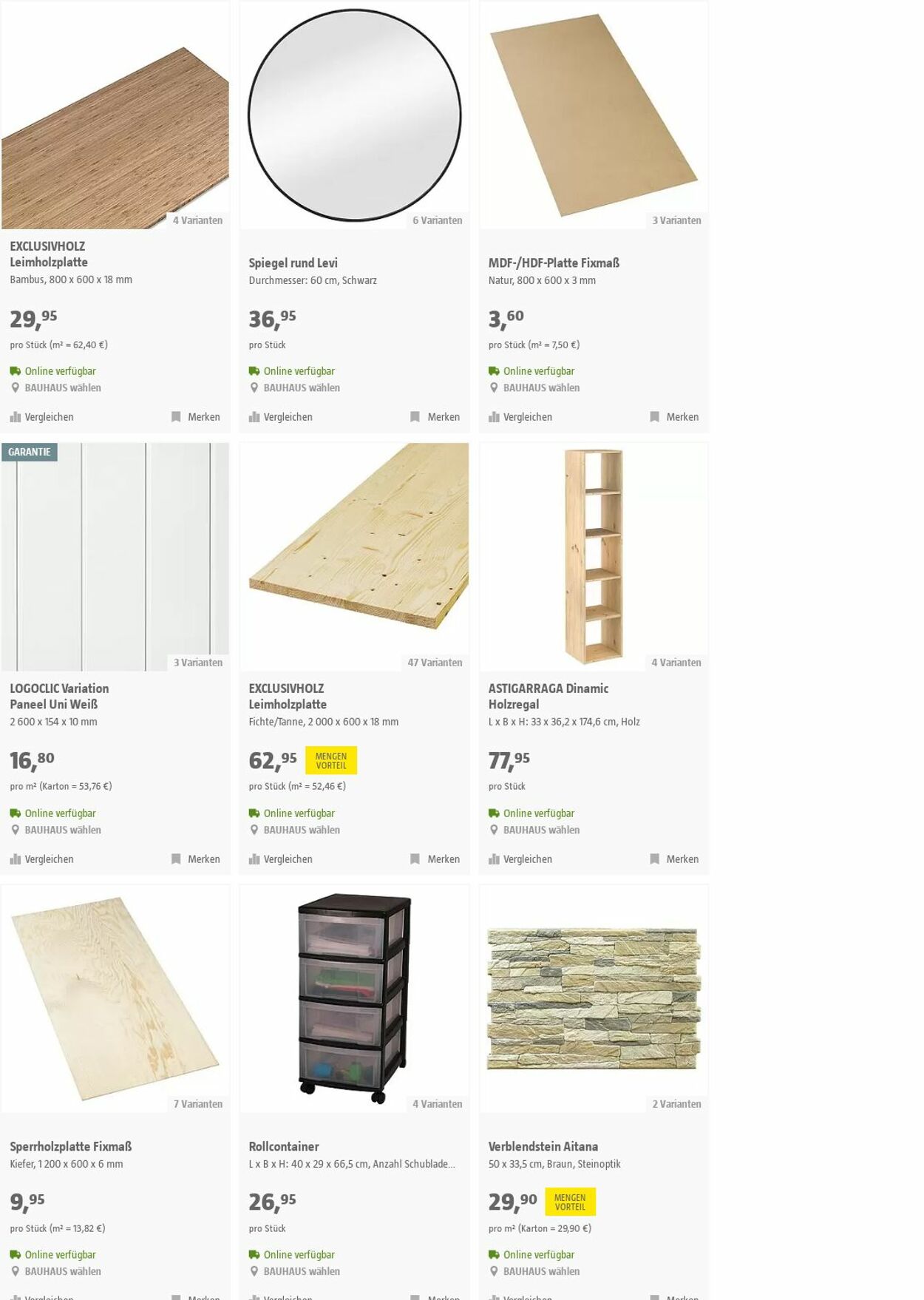 Prospekt Bauhaus 02.08.2023 - 15.08.2023