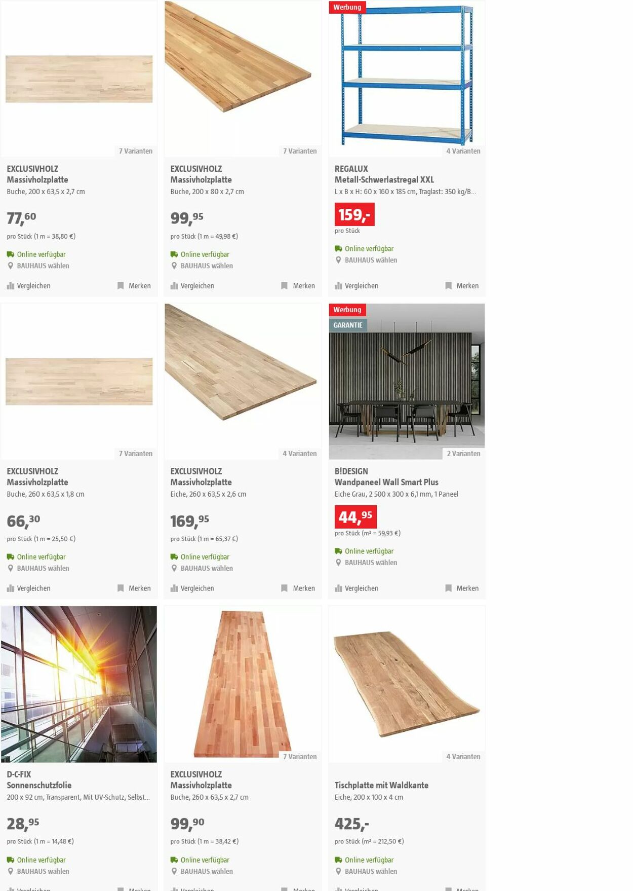Prospekt Bauhaus 02.08.2023 - 15.08.2023