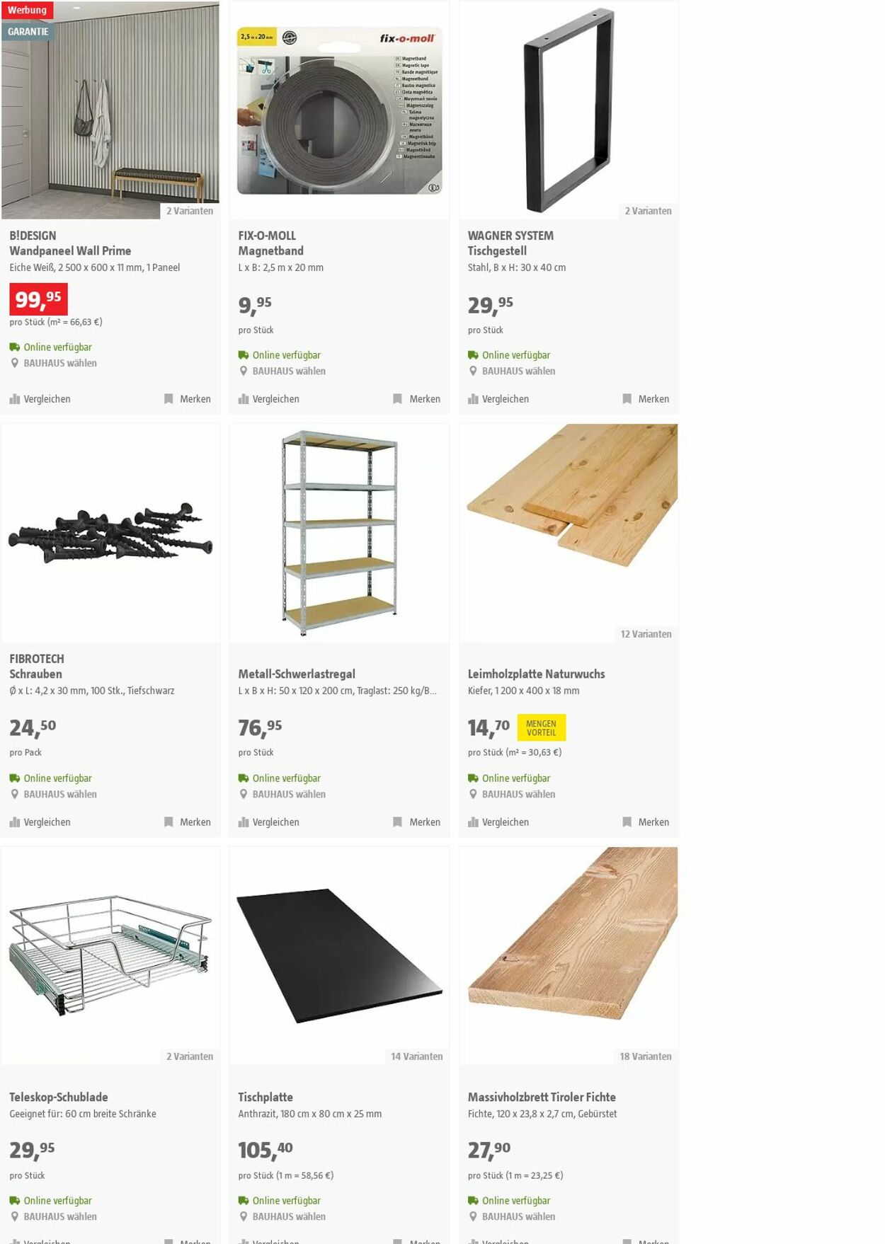 Prospekt Bauhaus 02.08.2023 - 15.08.2023