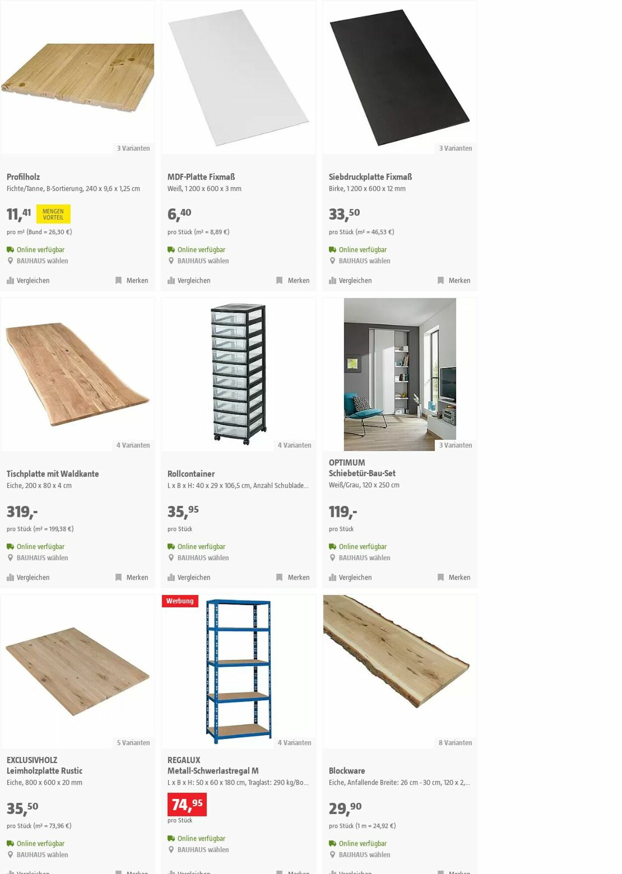 Prospekt Bauhaus 02.08.2023 - 15.08.2023