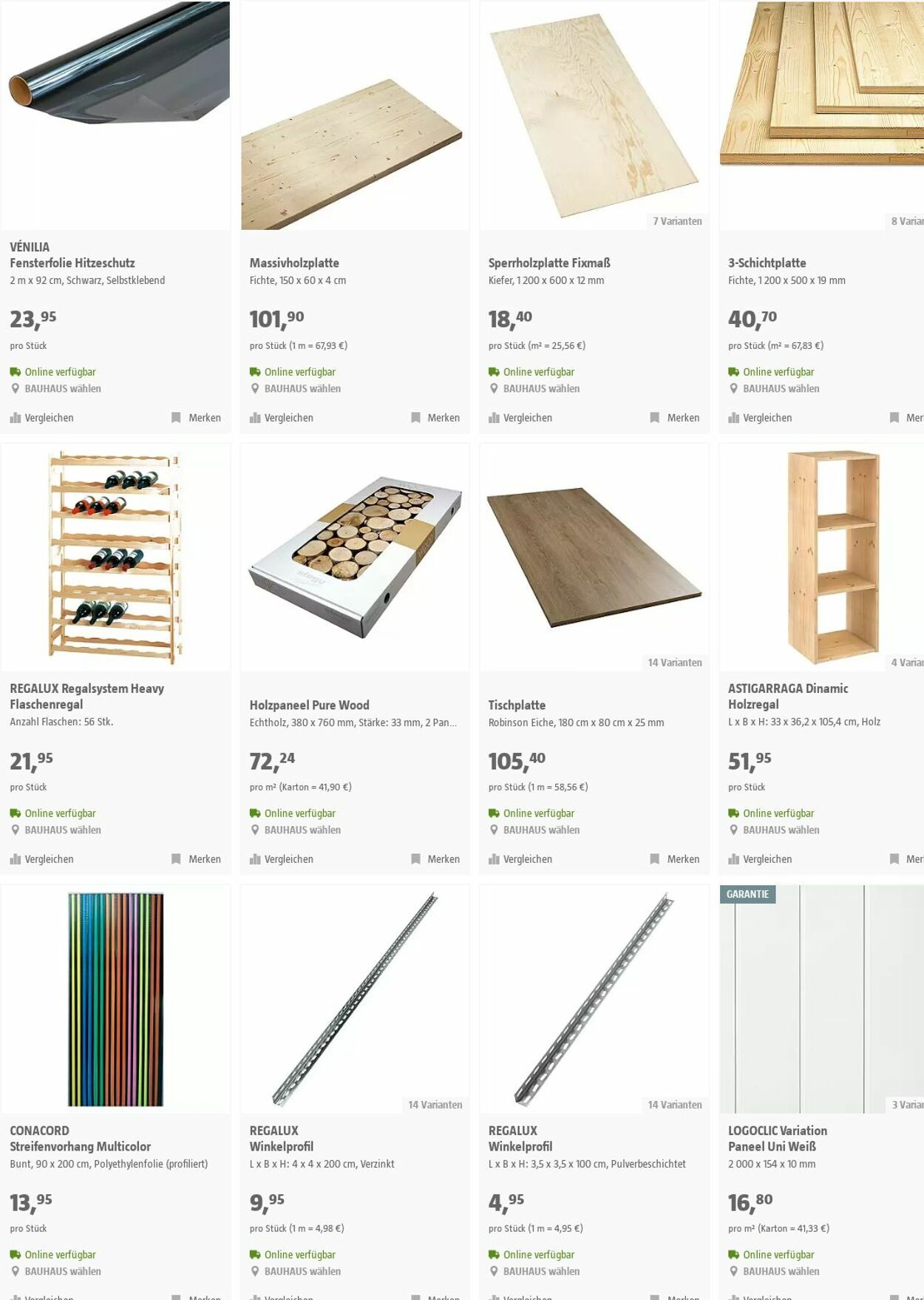 Prospekt Bauhaus 07.06.2023 - 20.06.2023