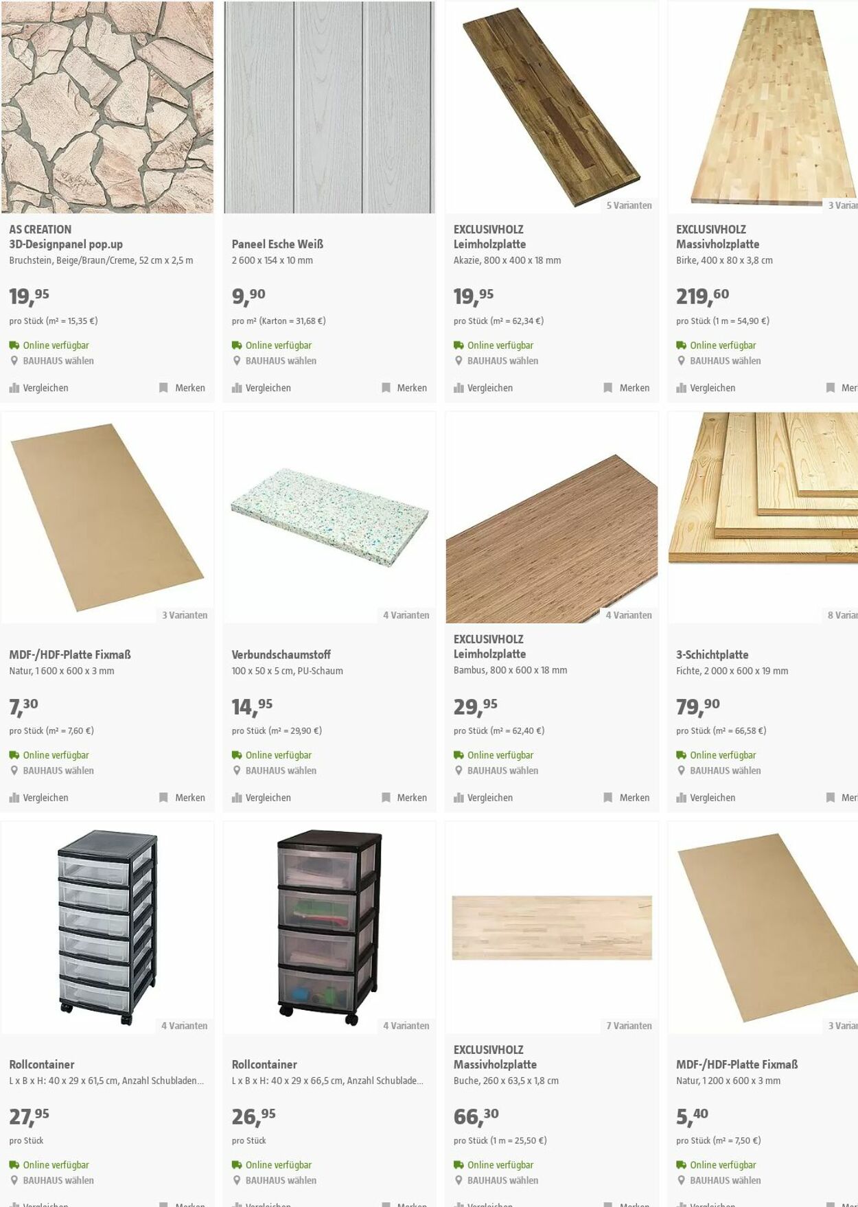 Prospekt Bauhaus 07.06.2023 - 20.06.2023