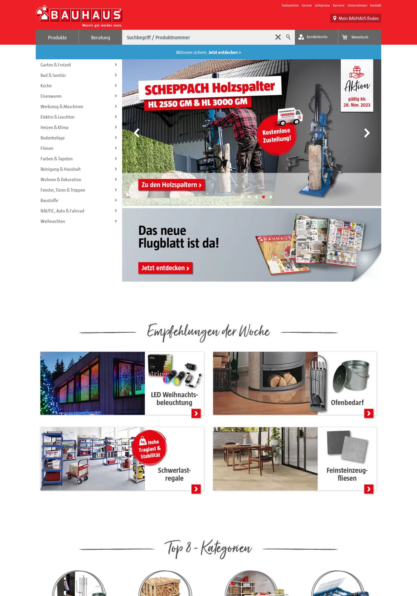 Prospekt Bauhaus 15.11.2023 - 28.11.2023